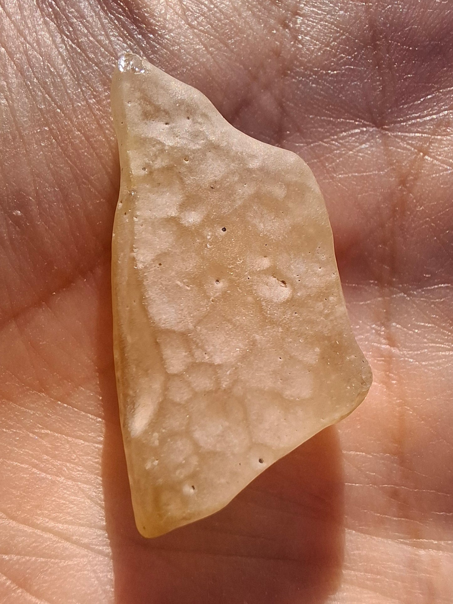 Libyan Desert Glass Piece, 6.49g, Tektite (Ref: LE277)