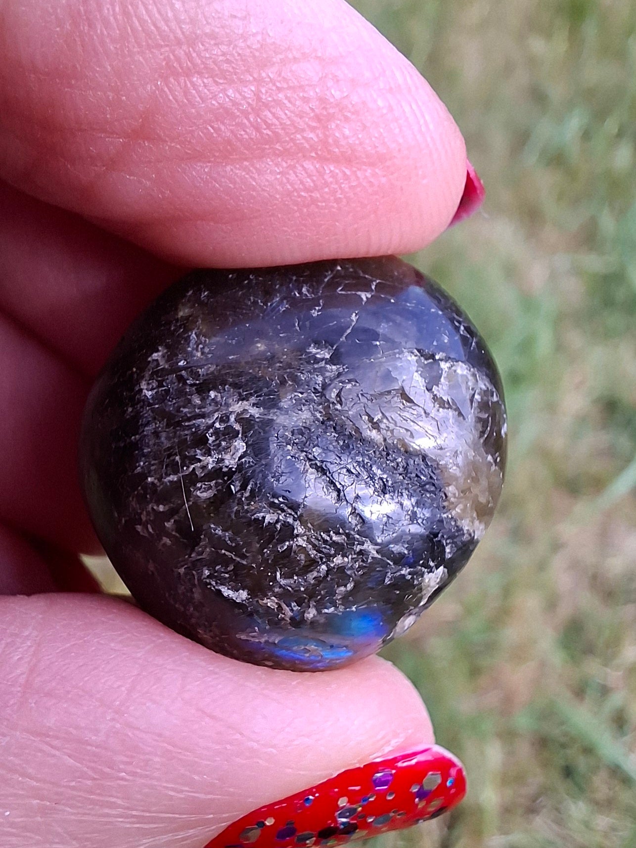 Labradorite, Tumble Stone, Crystal (Ref: T206)