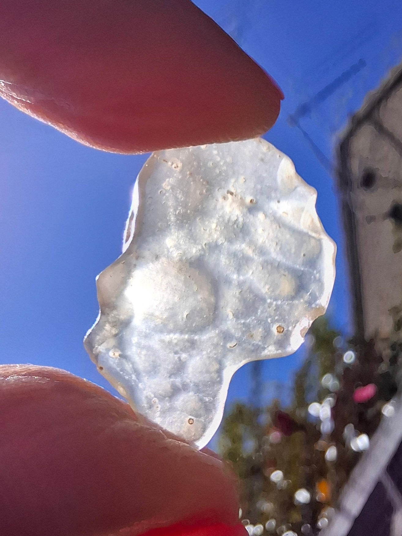 Libyan Desert Glass small Piece, 1.85g, Tektite (Ref: LE256)