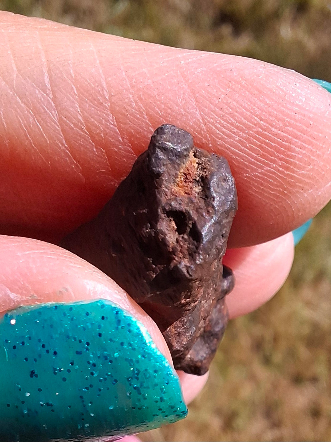 Gebel Kamil Iron Meteorite, 13.55g (Ref: K43)