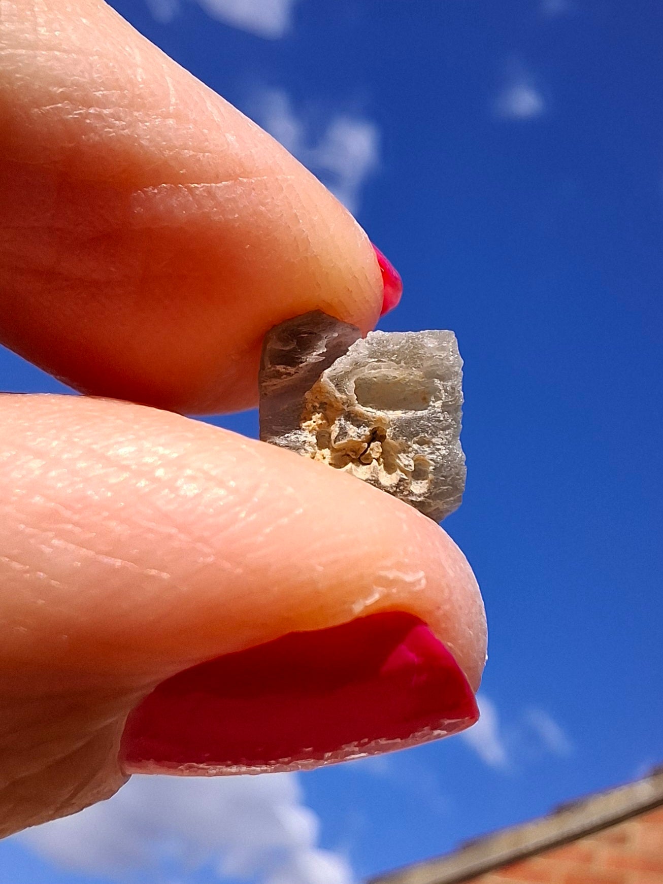 Moldavite Piece, SNOWFLAKE, FROSTED, BRUSNA, 0.31g, Tektite (Ref: 1500)