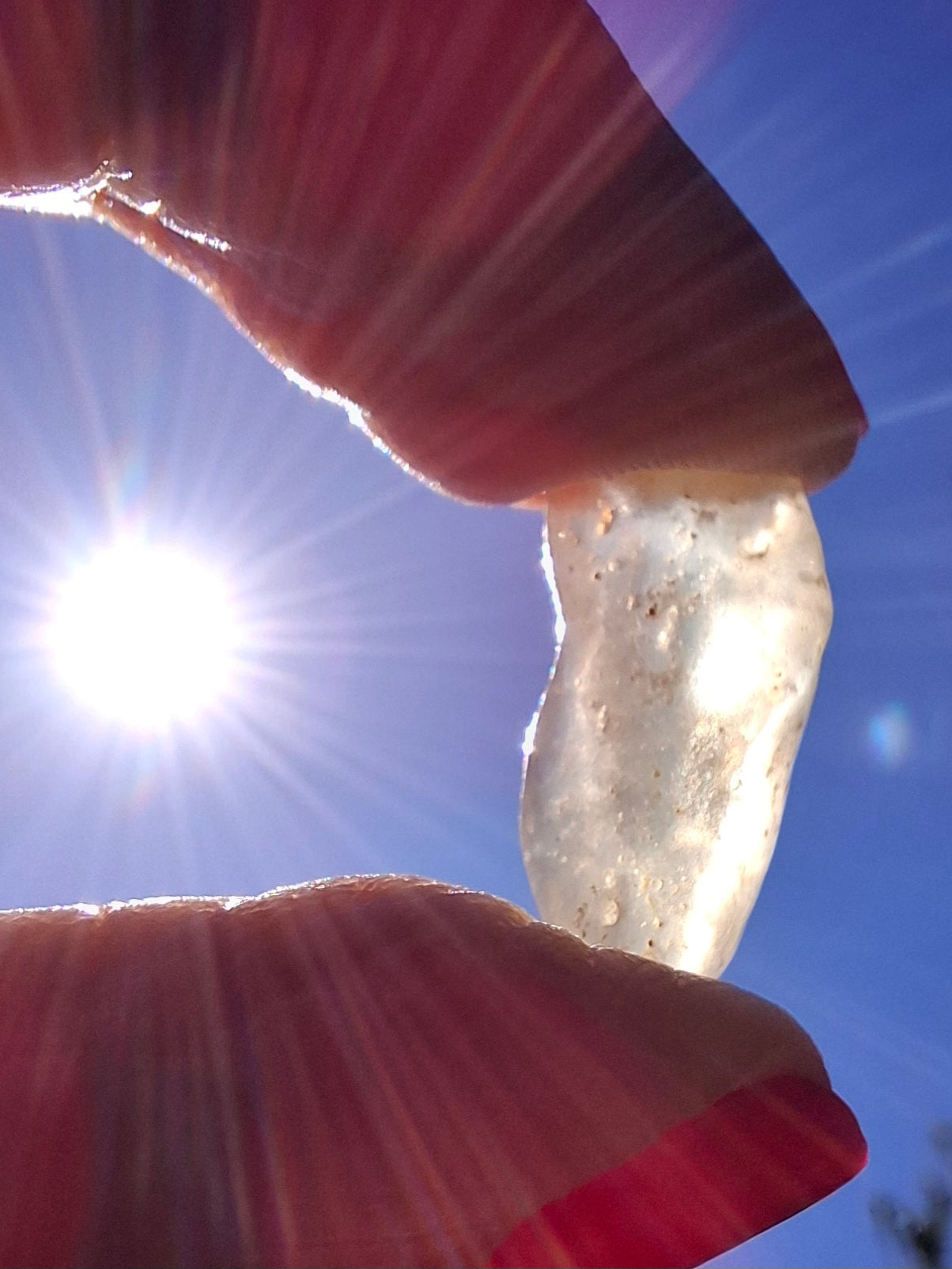 Libyan Desert Glass small Piece, 1.50g, Tektite