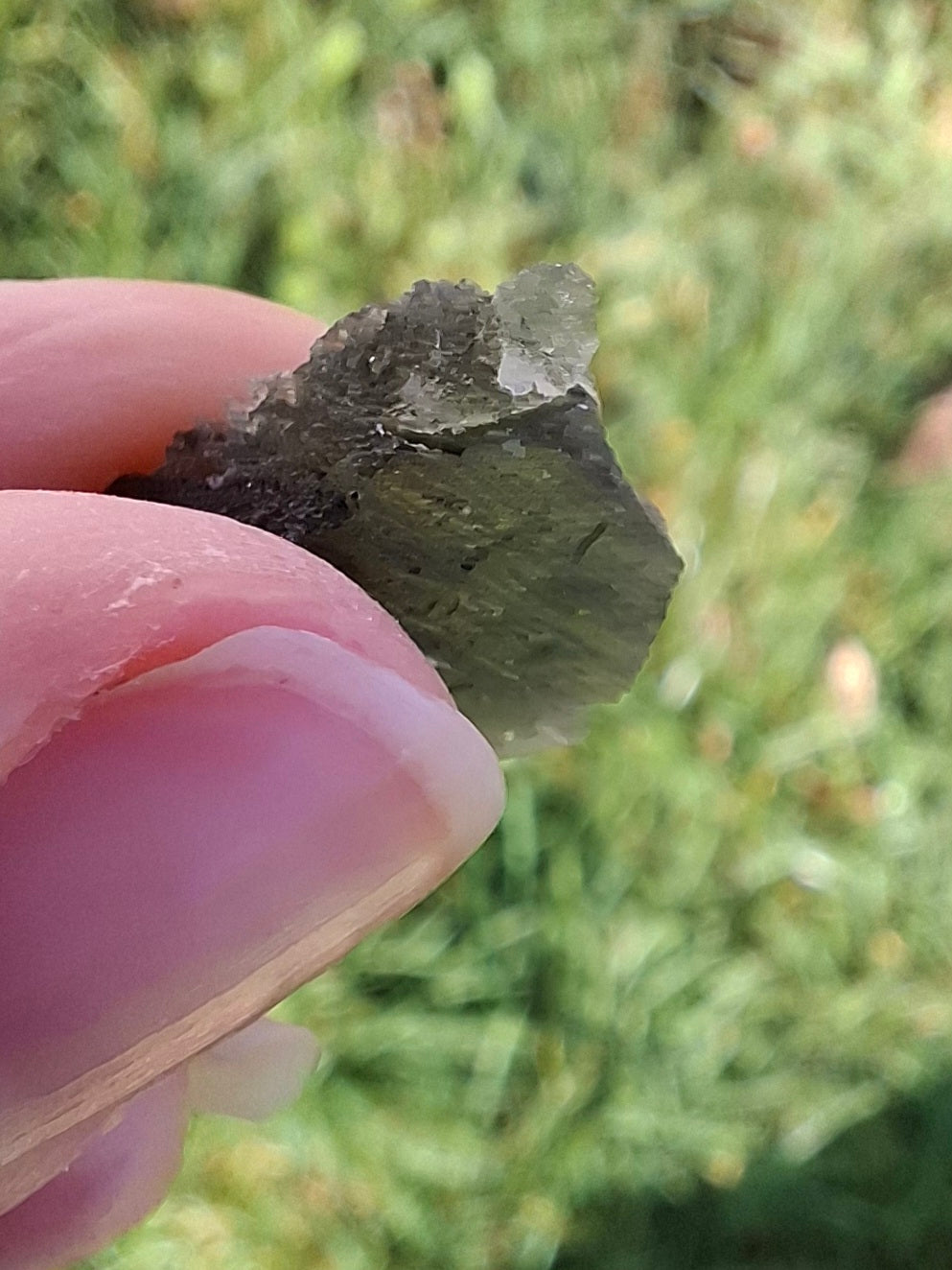 Moldavite Piece, 1.50g, Tektite (Ref: 1343)