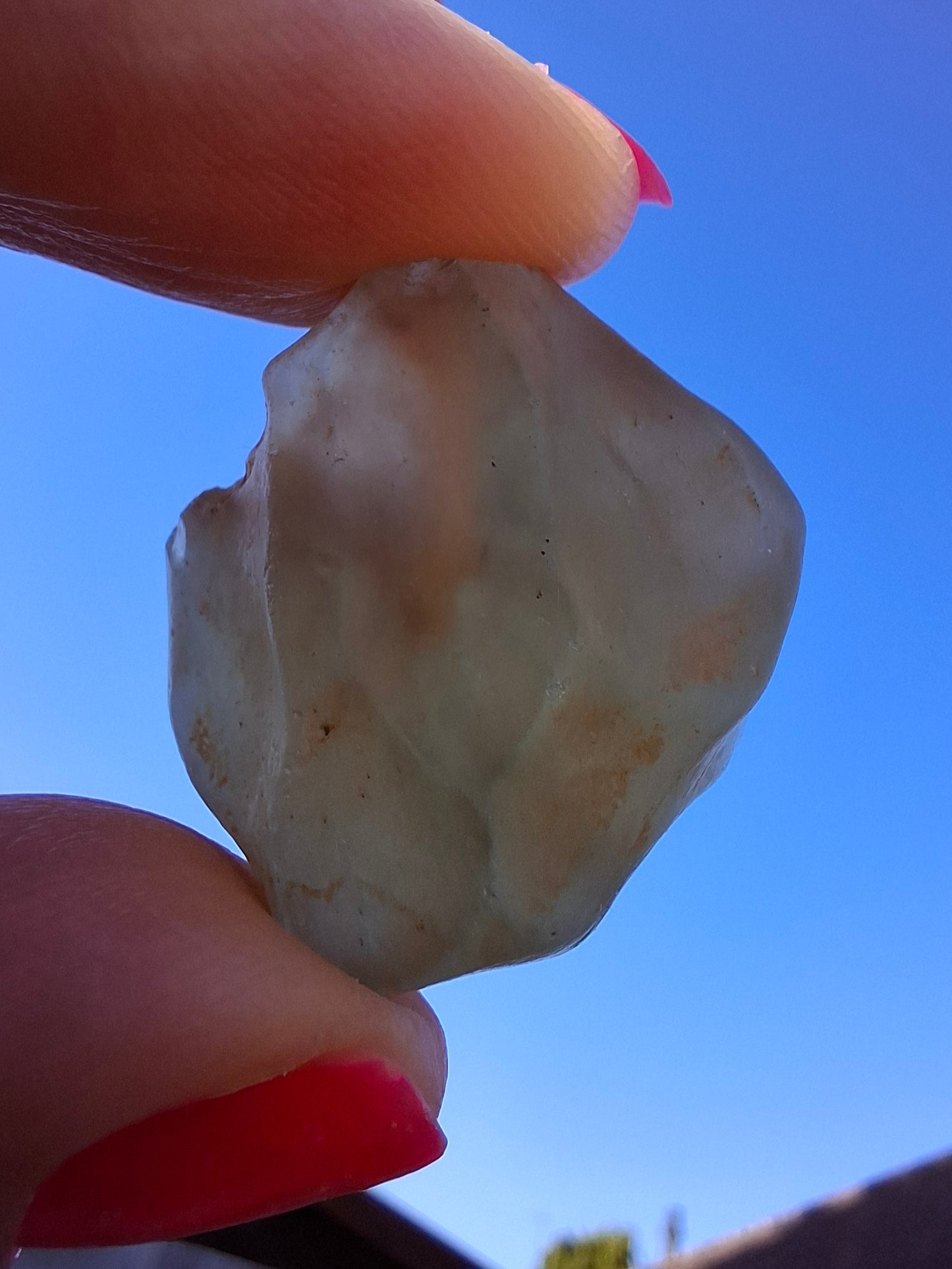 Libyan Desert Glass (darker) Piece, 10.32g, Tektite (Ref: L1376)