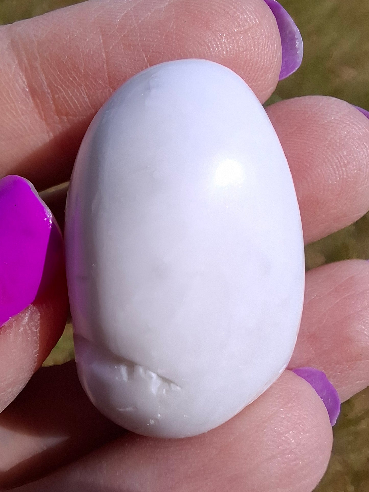 Howlite, Tumble Stone, Crystal (Ref: T41)