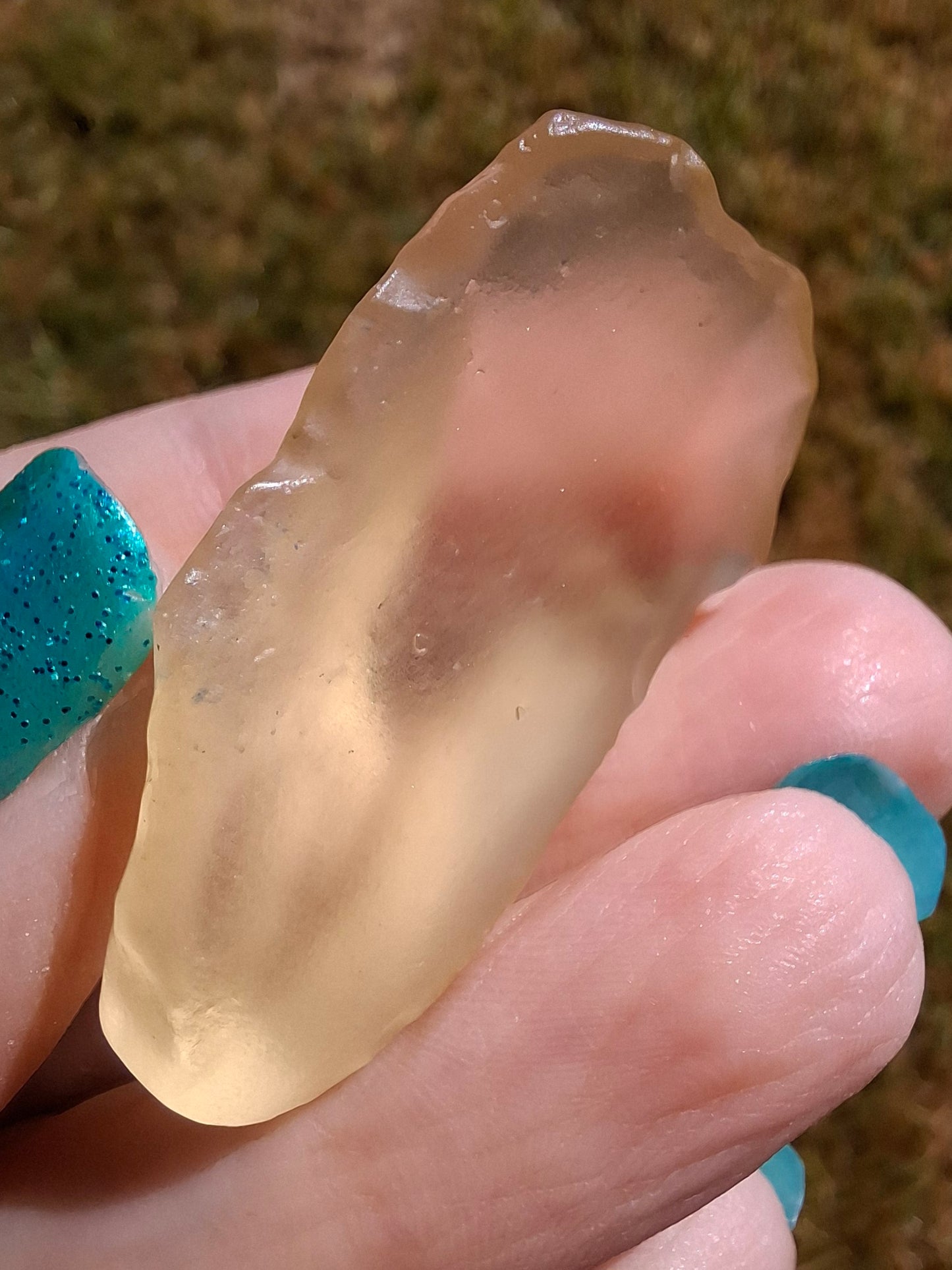 Libyan Desert Glass Piece, 12.08g, Tektite