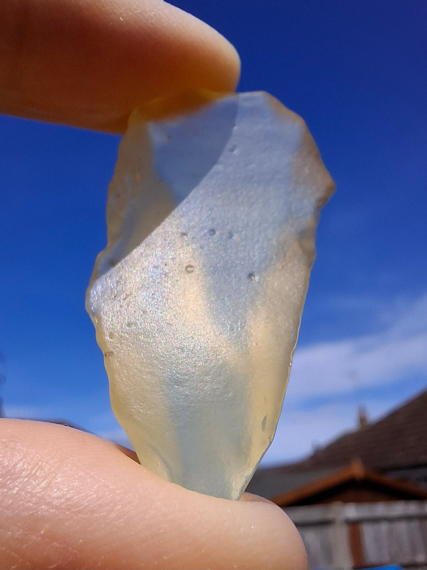 Libyan Desert Glass Piece, 12.08g, Tektite