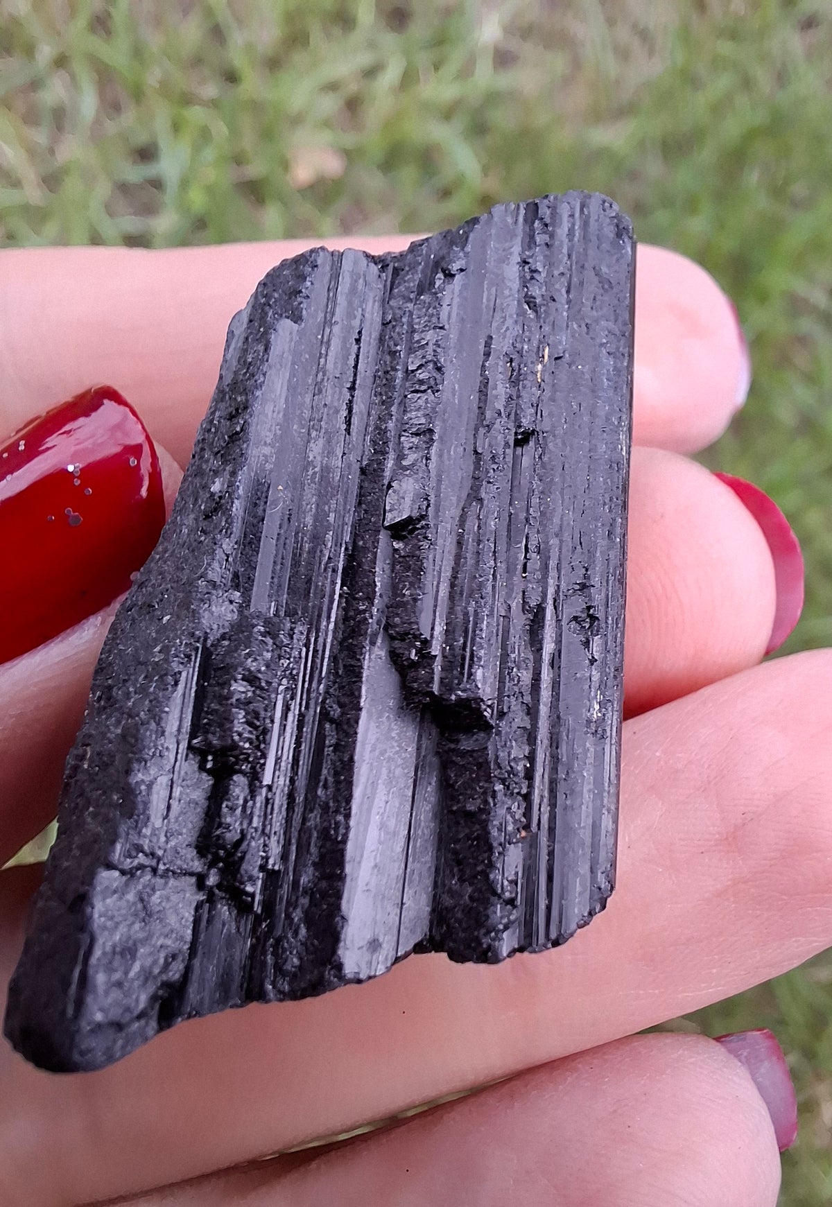 Black Tourmaline RAW, 21.93g, Crystal (Ref: RBT16)