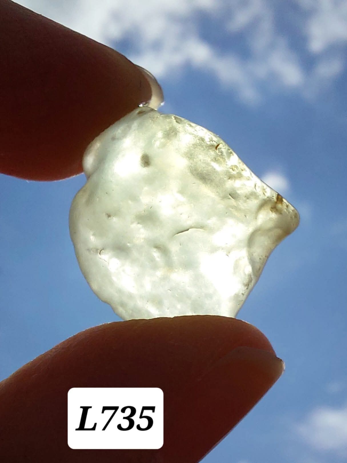 Libyan Desert Glass Piece, 4.53g, Tektite