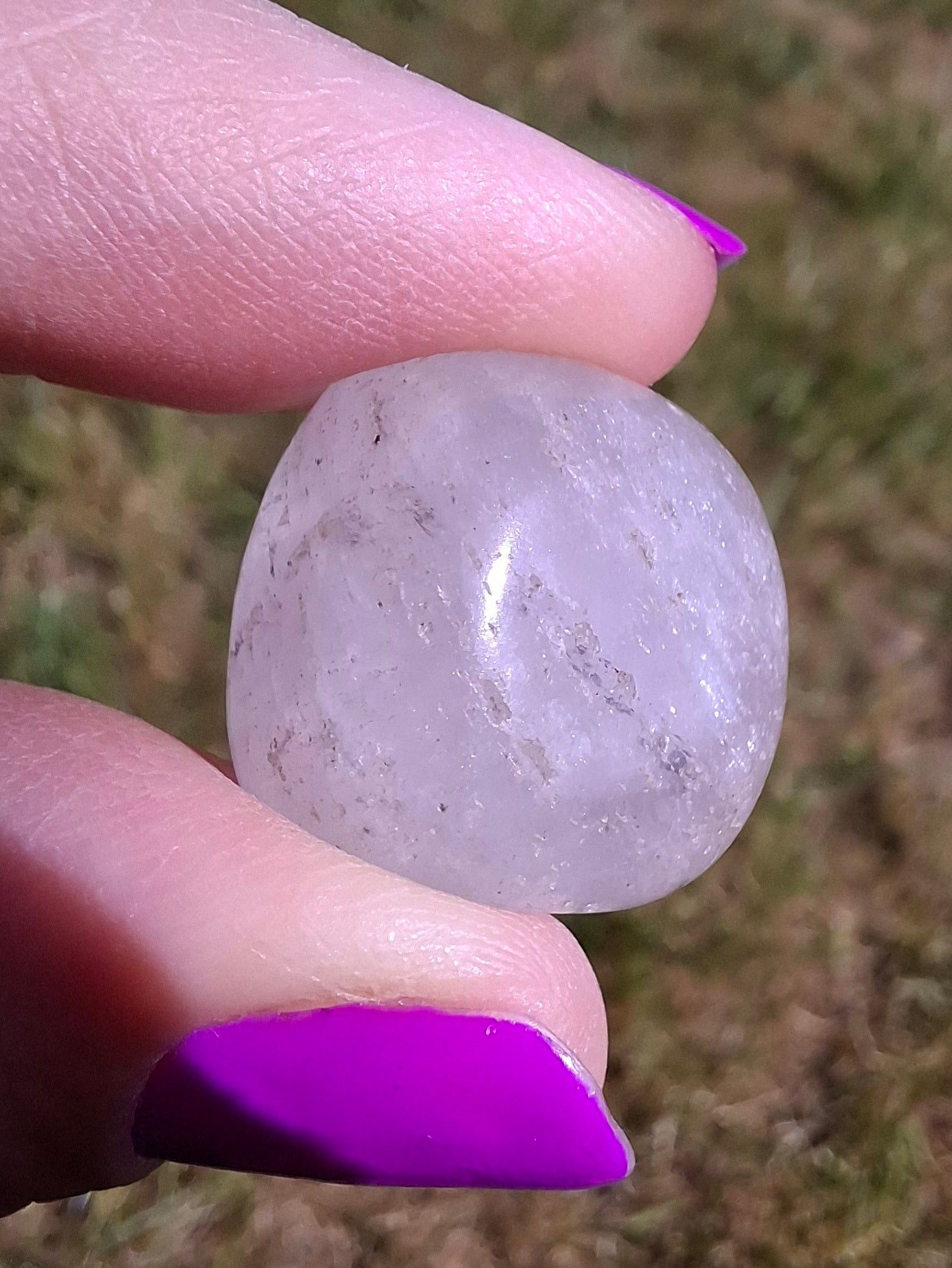 Clear Quartz, Tumble Stone, Crystal (Ref: T27)