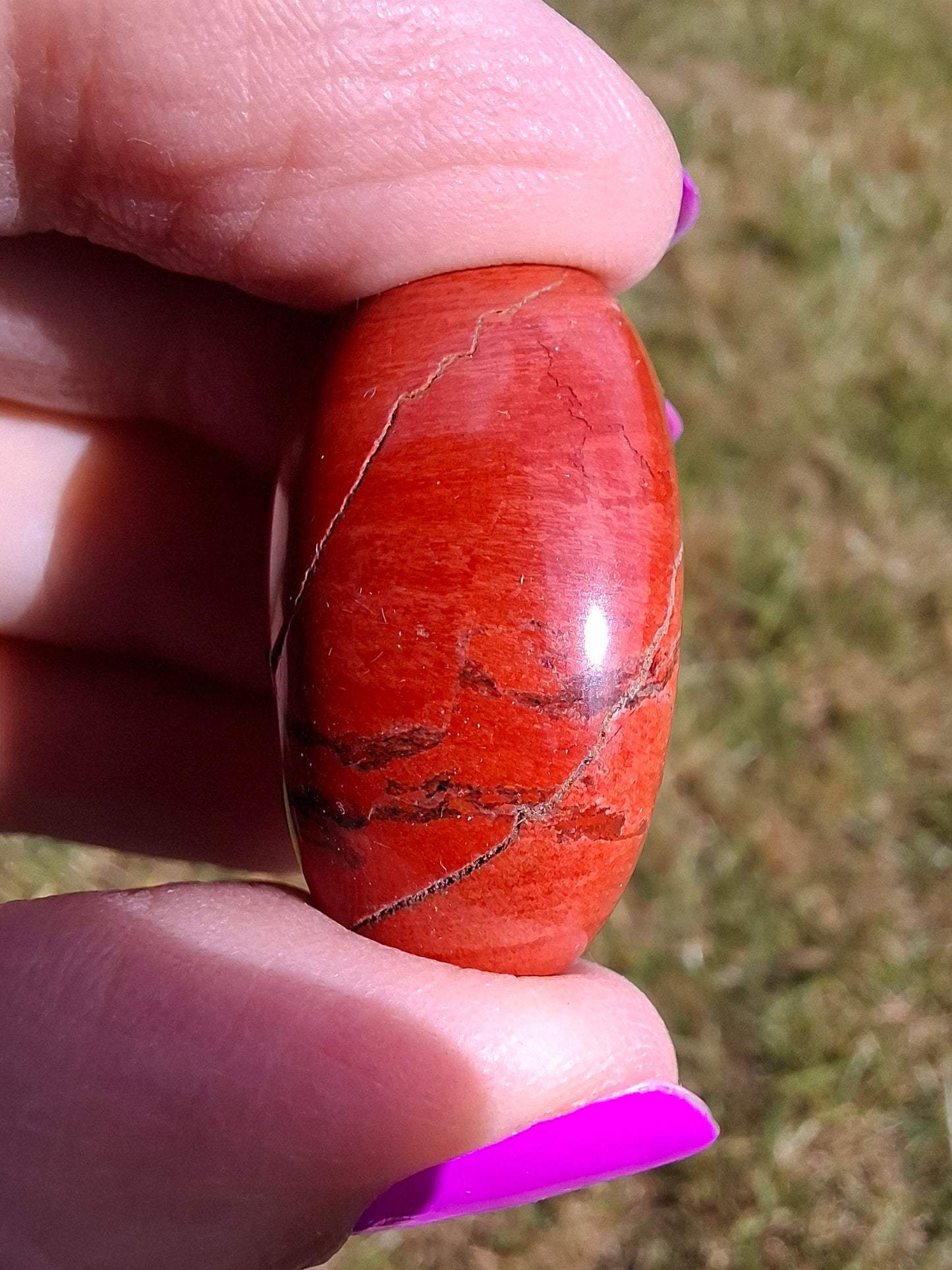 Red Jasper, Tumble Stone, Crystal (Ref: T88)