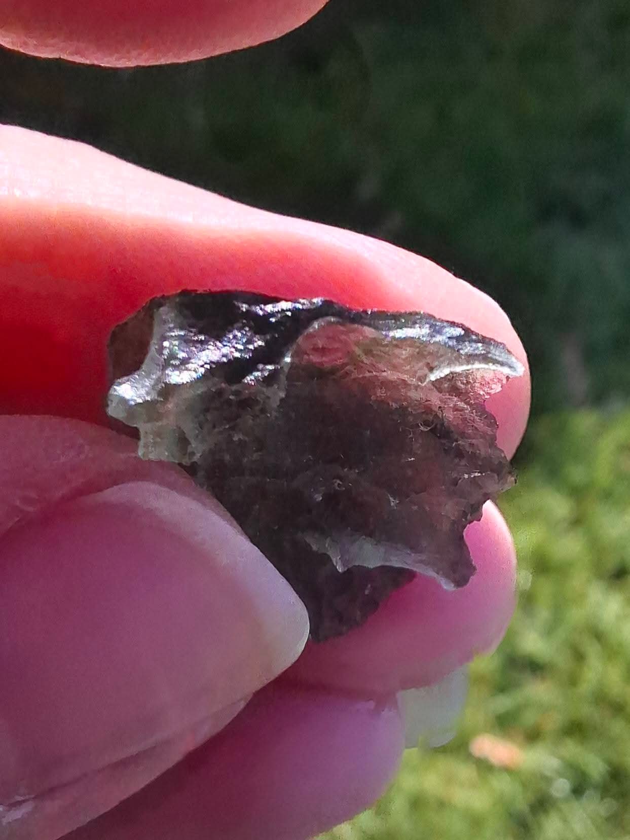 Moldavite Piece, PARYZ, 1.54g, Tektite (Ref: 1360)