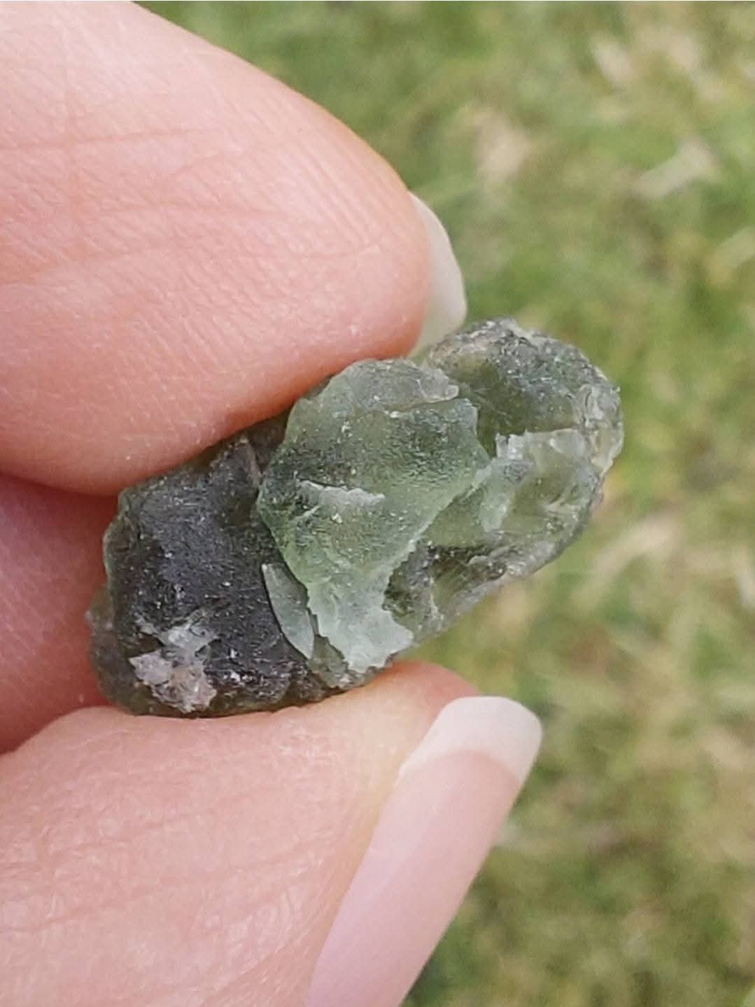 Moldavite Piece, 1.82g, Tektite (Ref: E172)