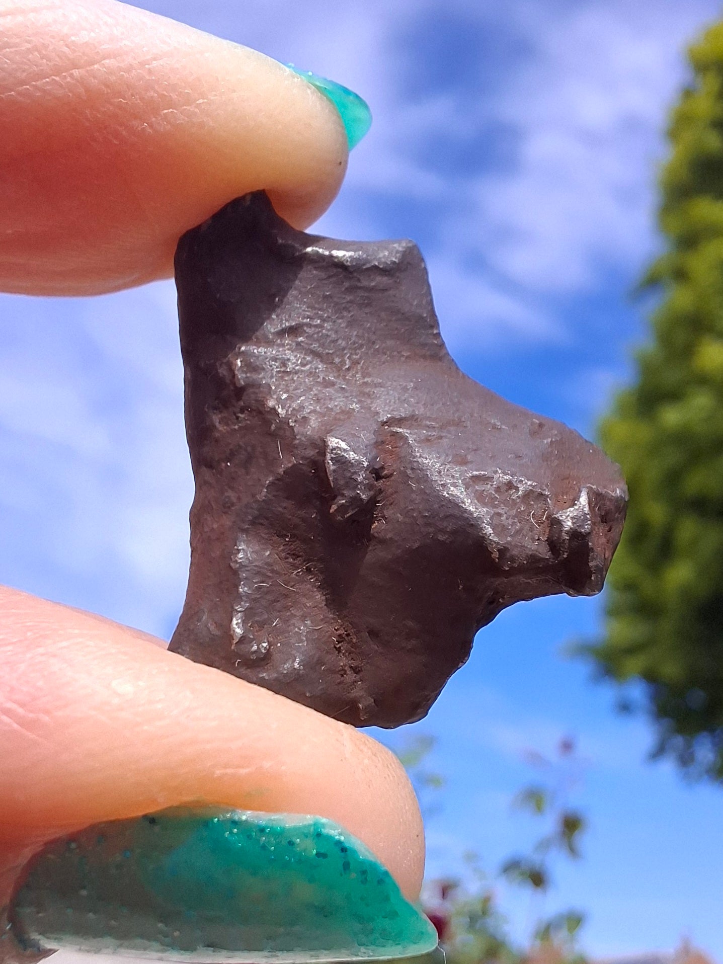 Gebel Kamil Iron Meteorite, 16.36g (Ref: K16)
