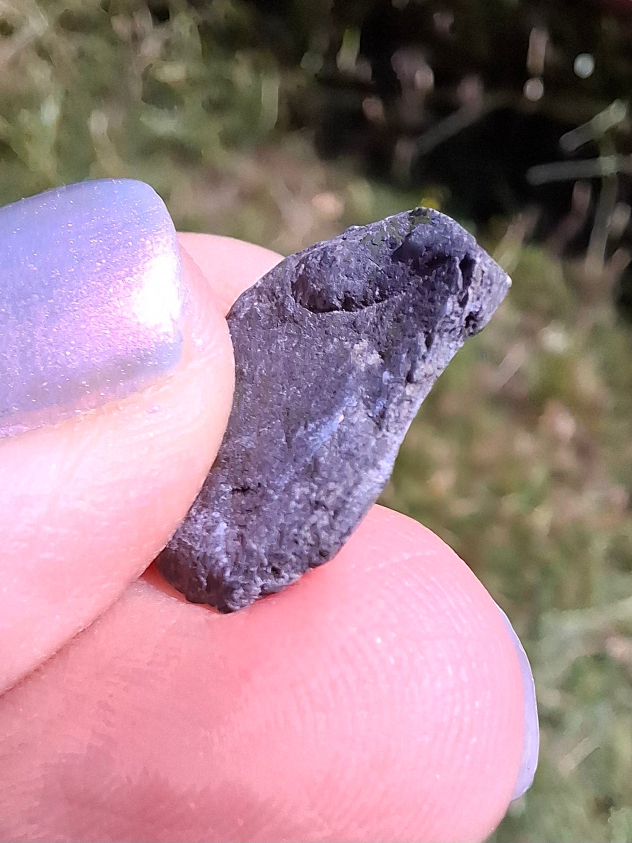 Small Haematite Ammonite HALF, 1.10g, Fossil (Ref: MA9)