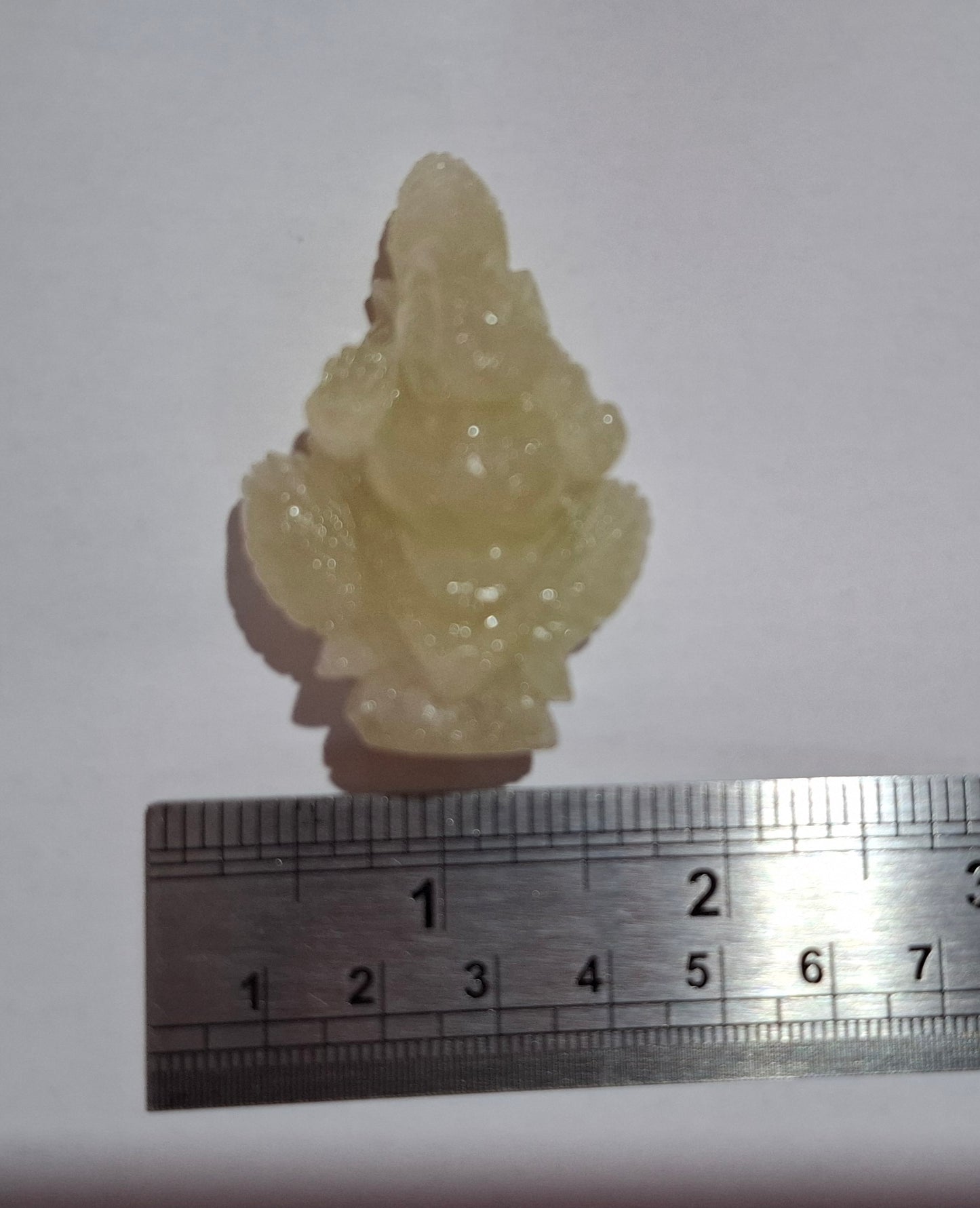 Libyan Desert Glass GANESHA craving, 31.21g, Tektite (Ref: Ganesha2)