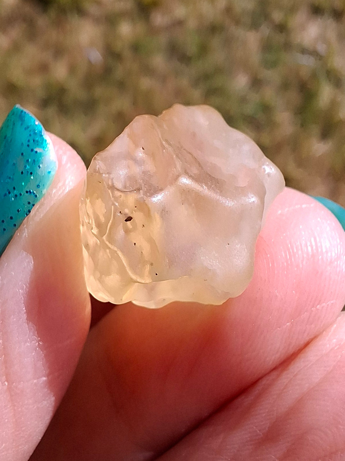 Libyan Desert Glass Piece, 5.58g, Tektite