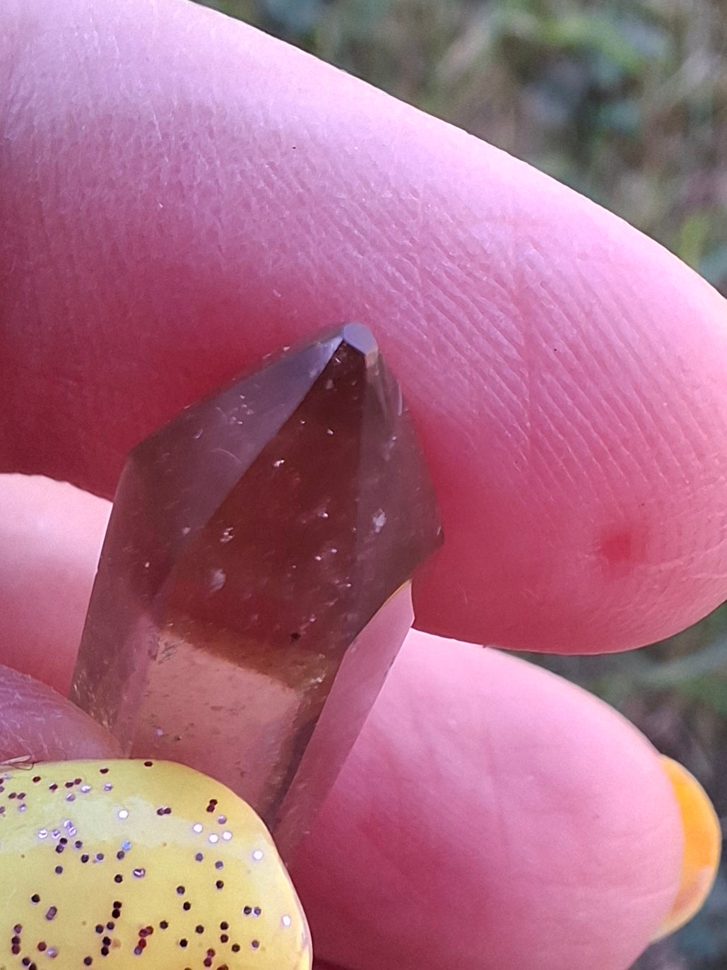 Libyan Desert Glass DT Carving, 4.51g, Tektite (Ref: LDT4)