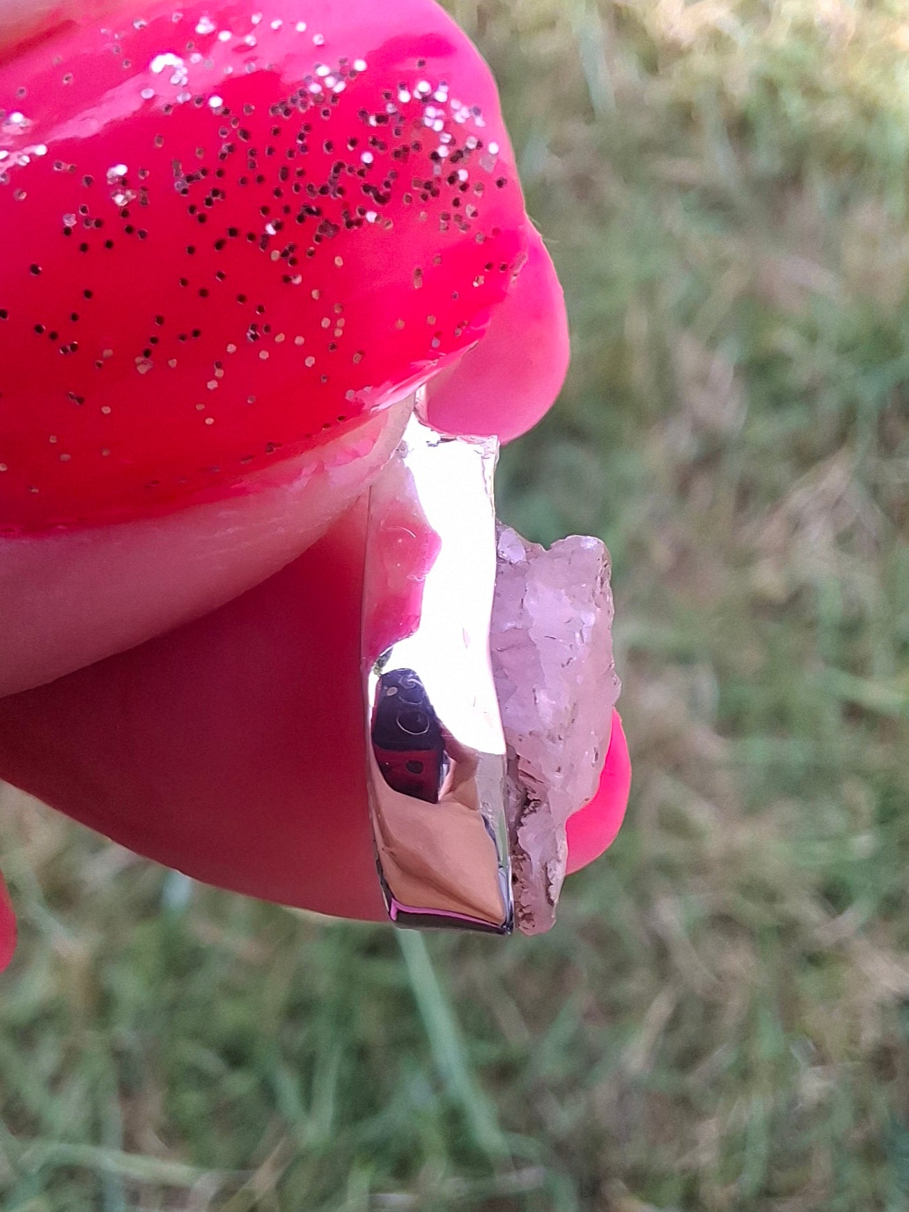 Pink Tourmaline Pendant, 925 Silver, Crystal (Ref: PT80)