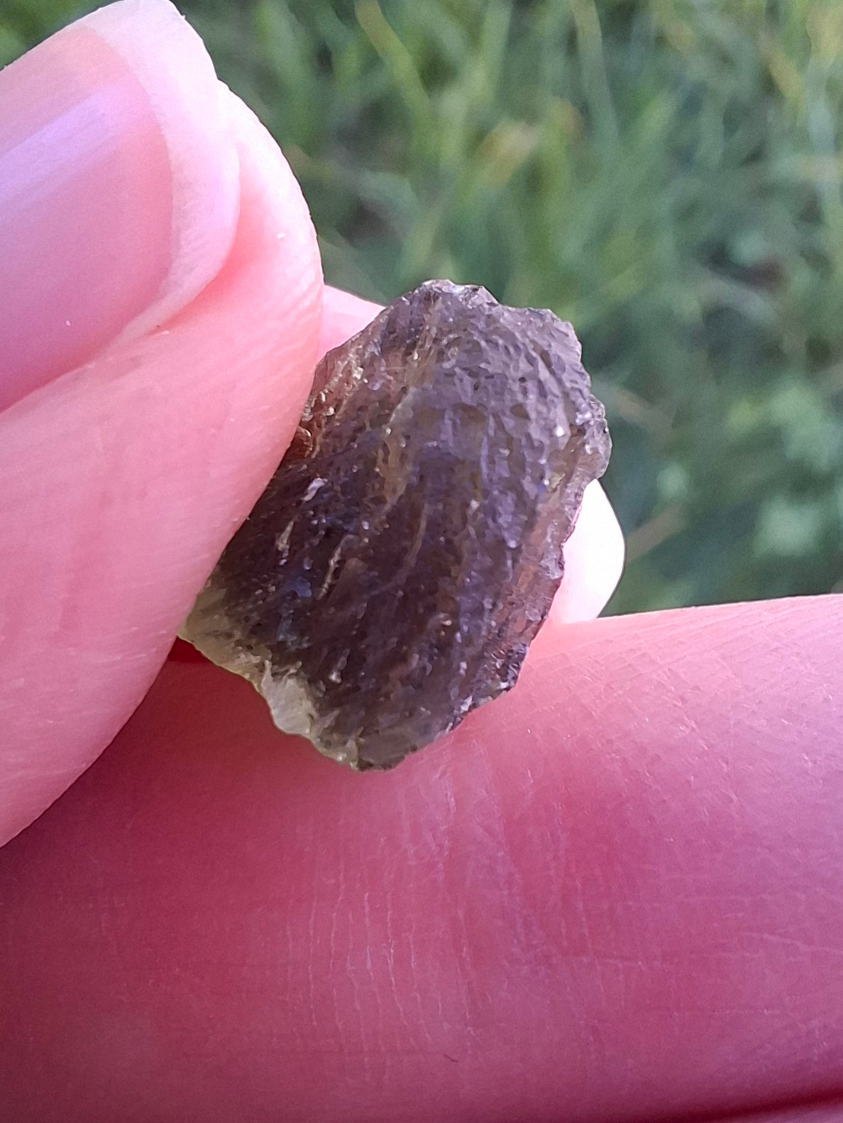 Moldavite Piece, CHLUM, 1.50g, Tektite (Ref: 143)