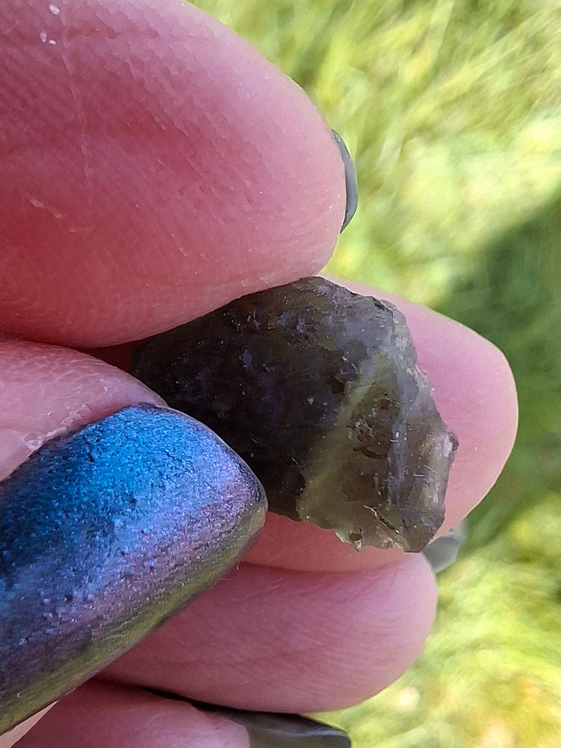 Moldavite Piece, 1.00g, Tektite (Ref: 1399)