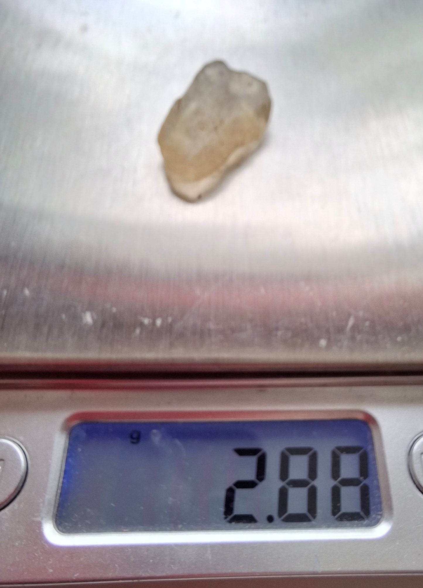 Libyan Desert Glass Piece, 2.88g, Tektite