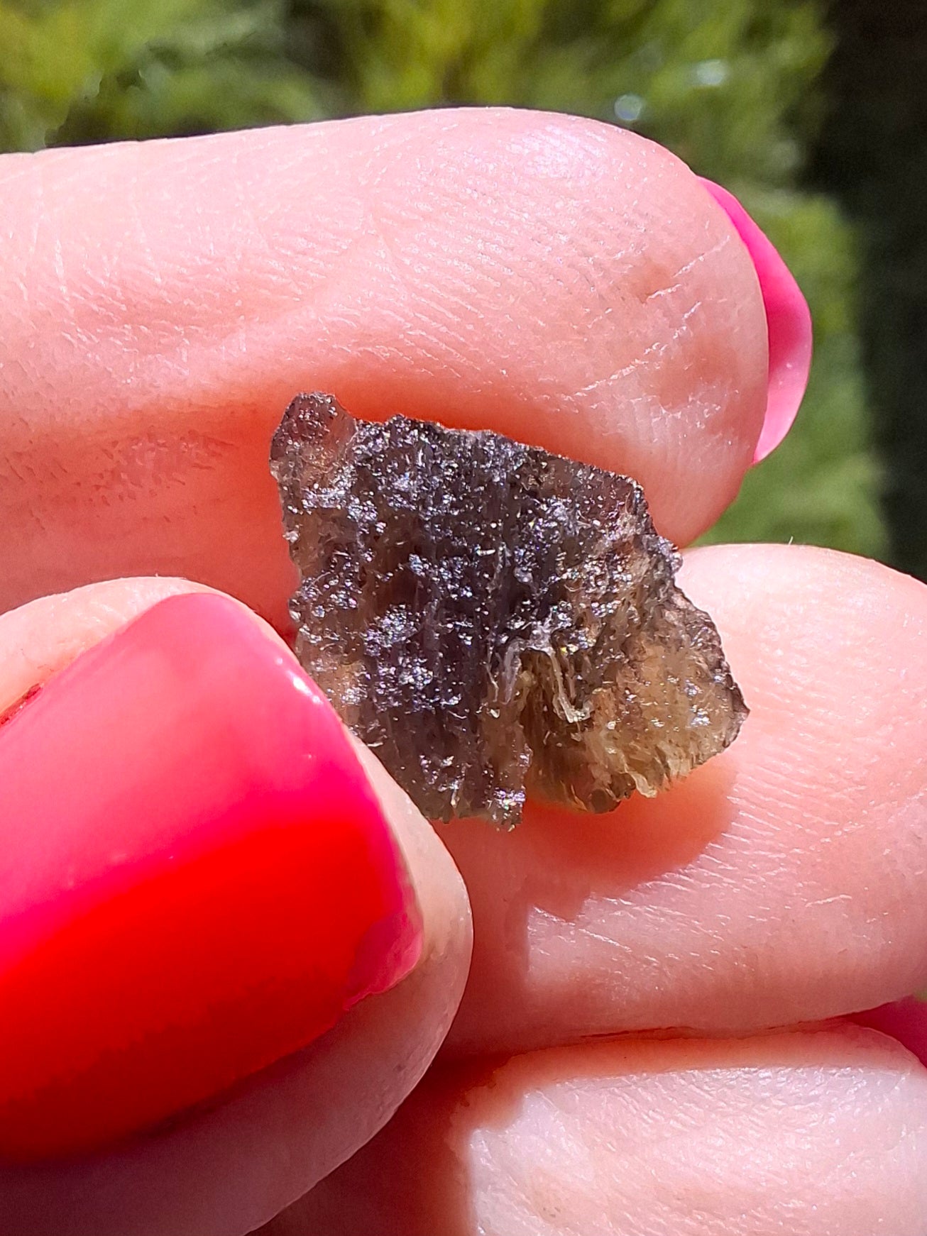 Moldavite Piece, 0.87g, Tektite (Ref: 231)