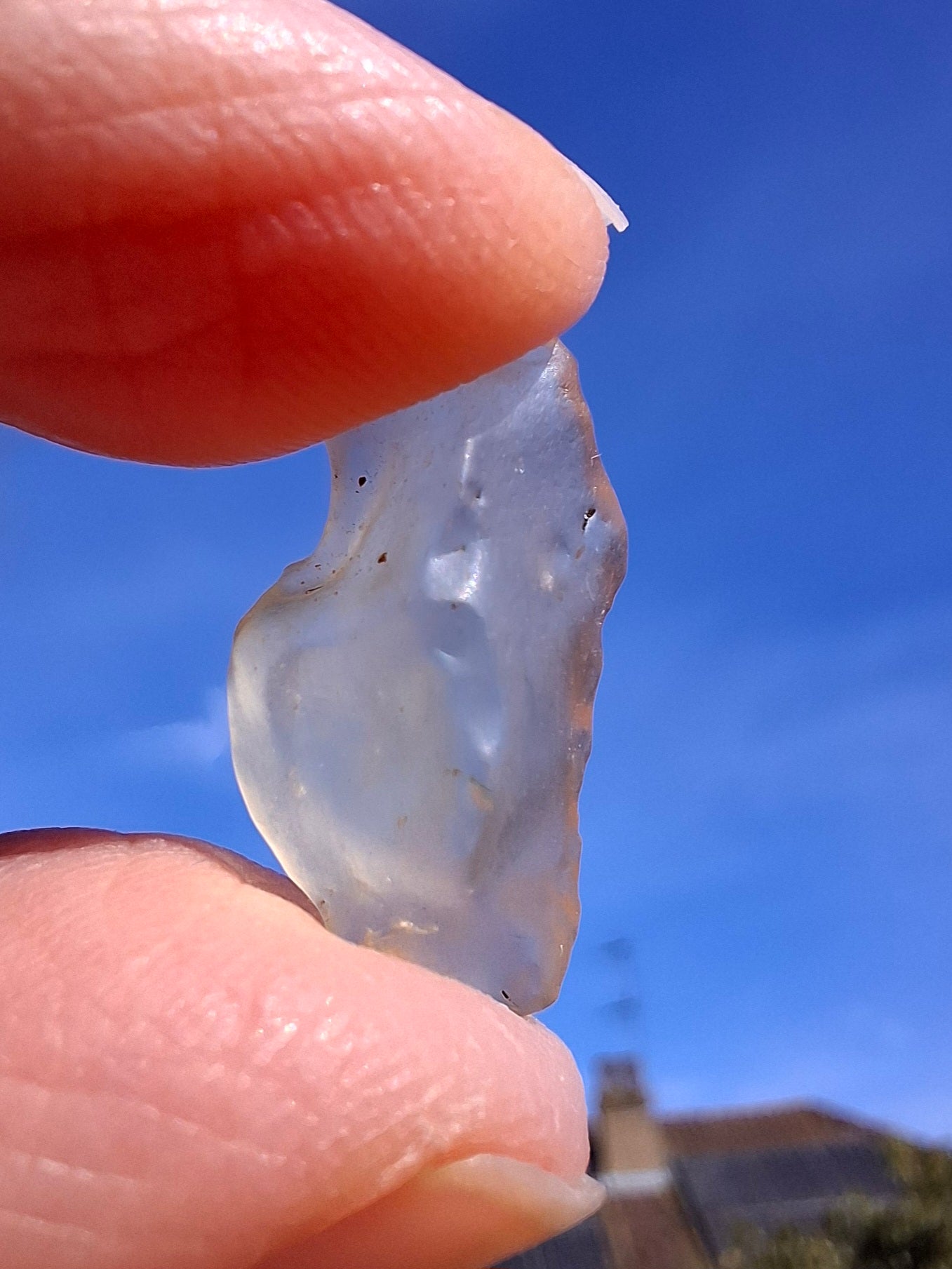 Libyan Desert Glass small piece, 1.22g, Tektite (Ref: L1348)
