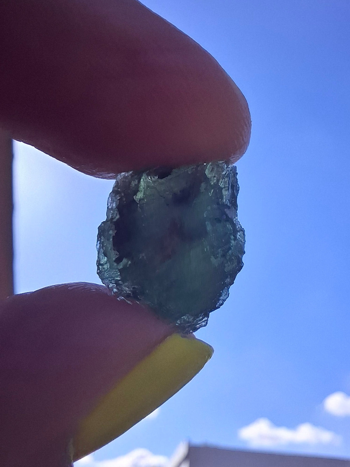 Moldavite Piece, 1.61g, Tektite (Ref: 1517)
