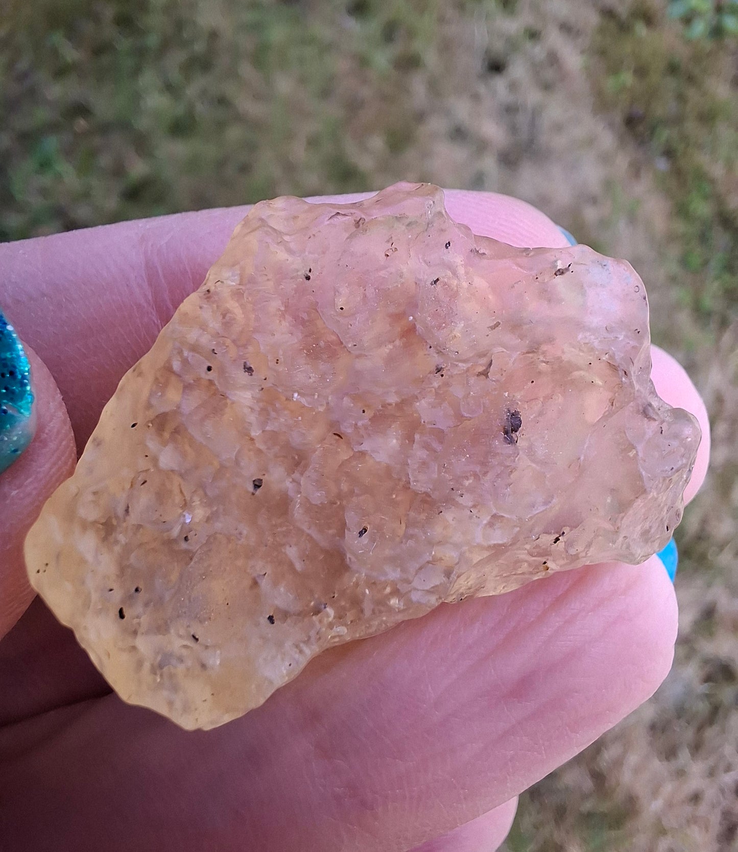 Libyan Desert Glass Piece, 10.00g, Tektite