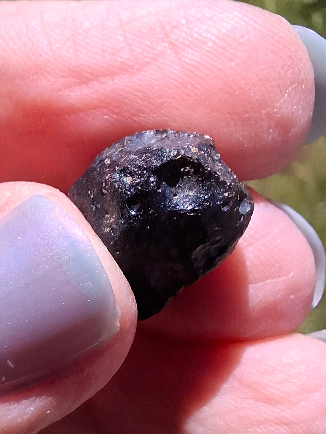 Ivory Coast (Ivorite), RAREST TEKTITE IN THE WORLD, 2.76g, Tektite (Ref: IV1)