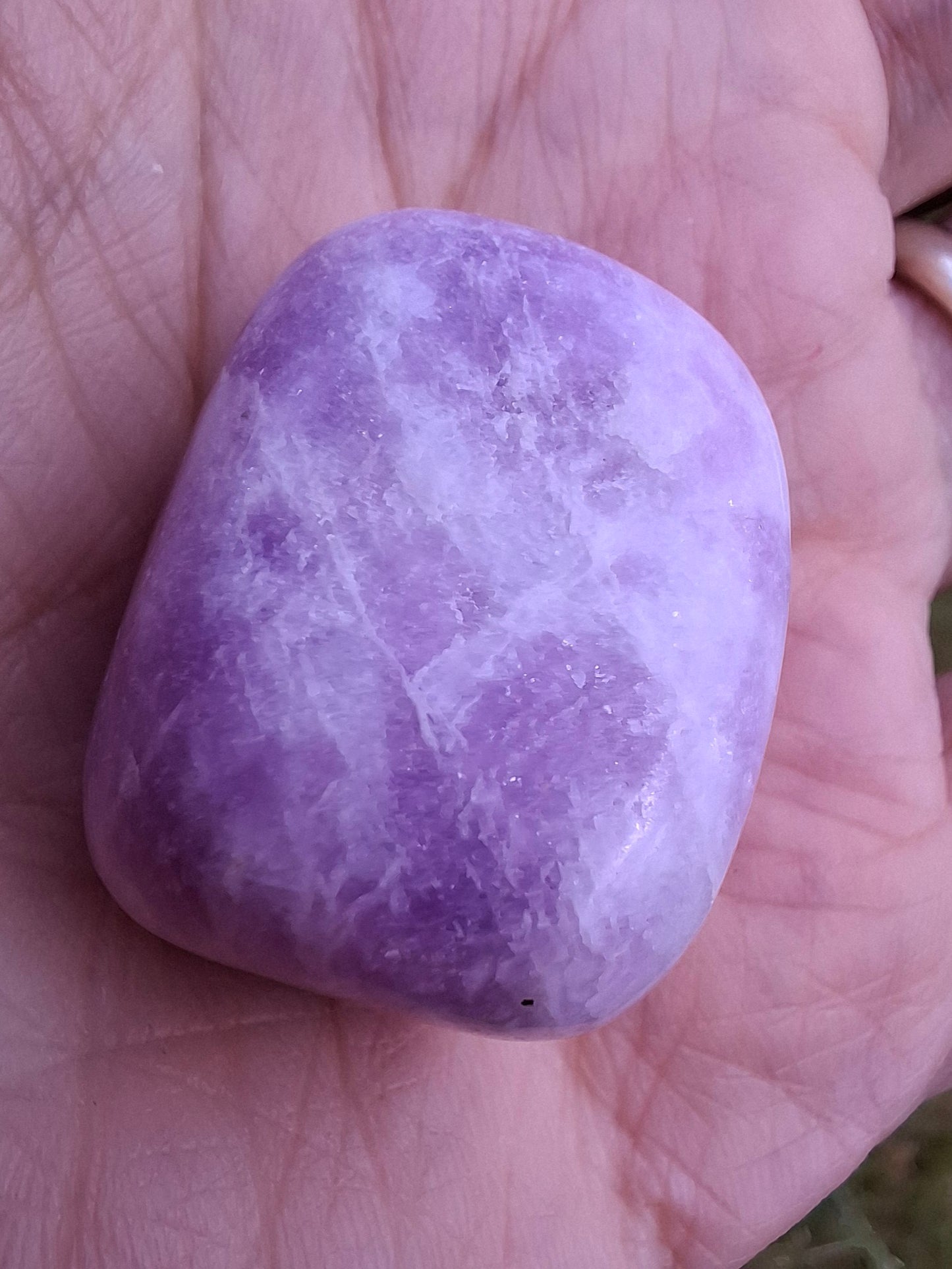 Lepidolite, Tumble Stone, Crystal (Ref: T119)