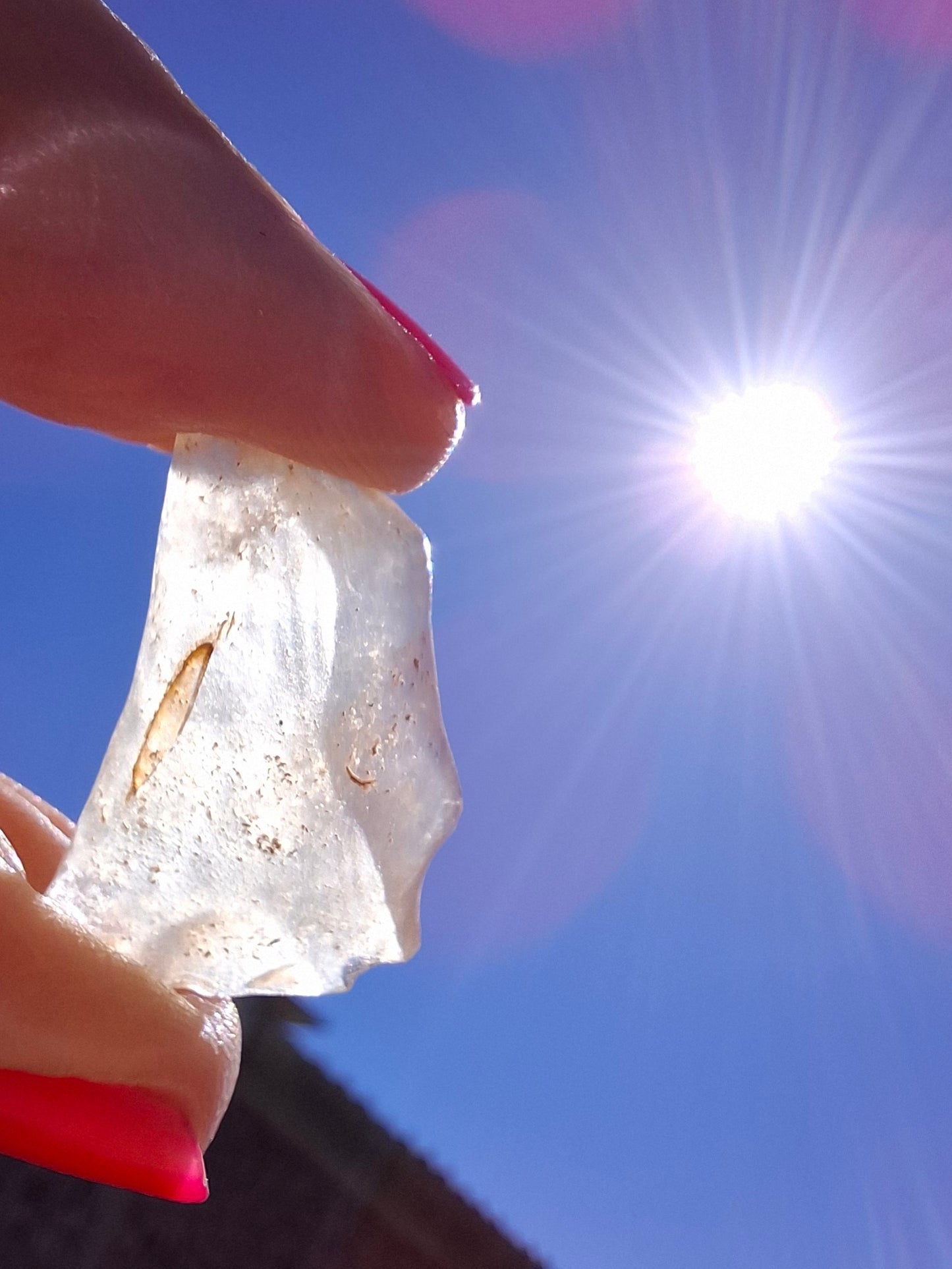 Libyan Desert Glass Piece, 3.04g, Tektite (Ref: LE12)