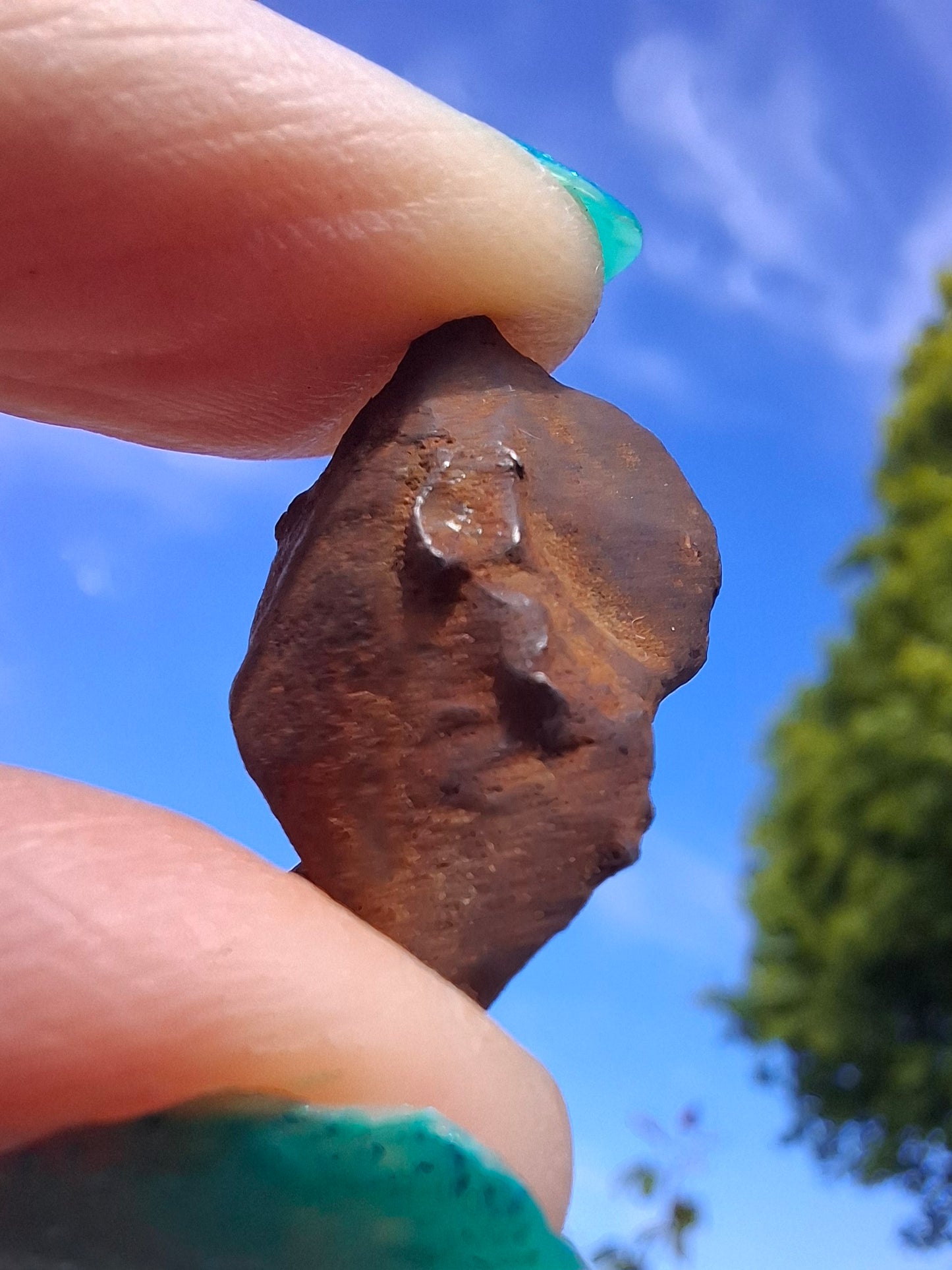 Gebel Kamil Iron Meteorite, 8.29g (Ref: K34)