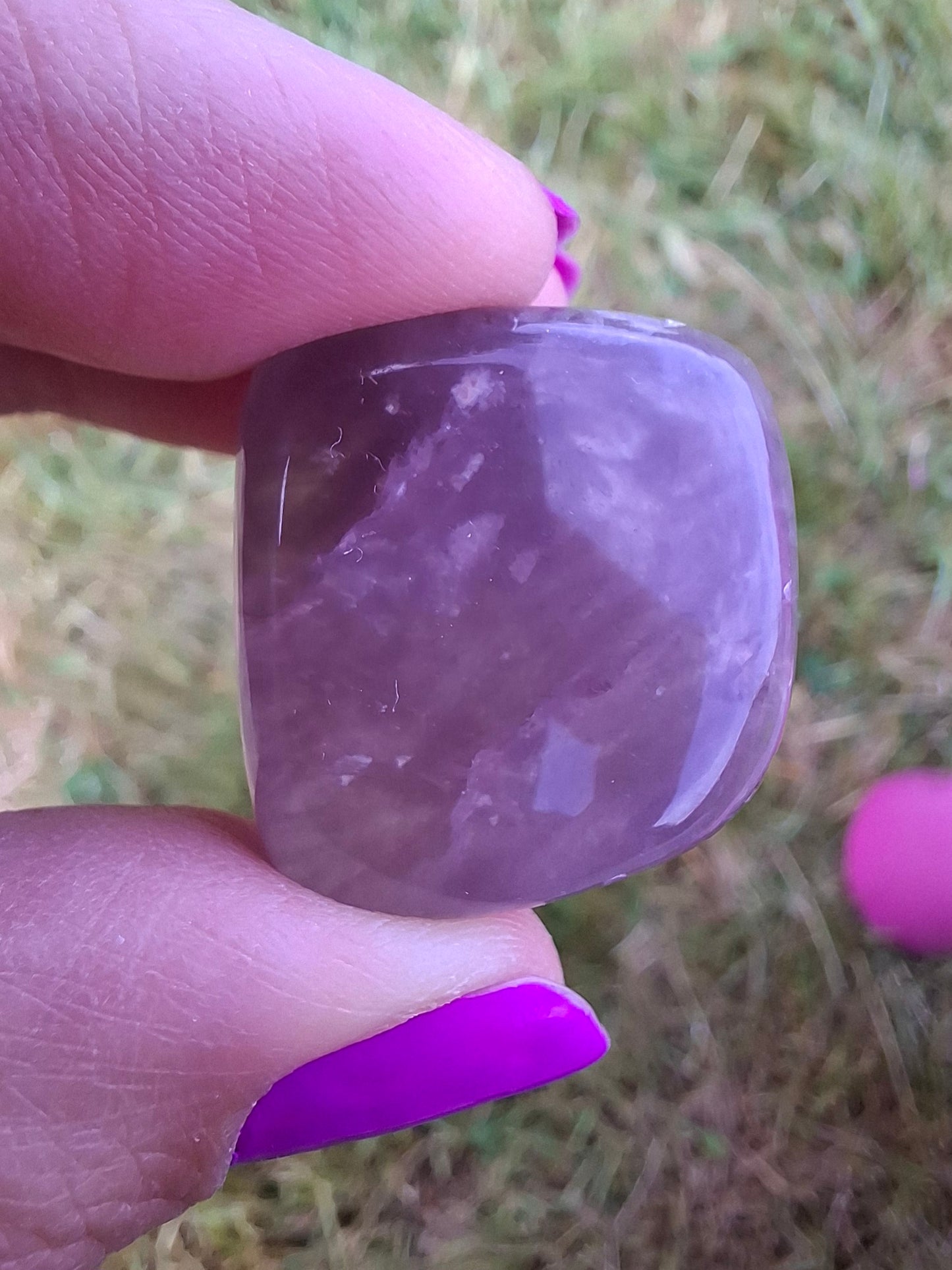 Fluorite, Tumble Stone, Crystal (Ref: T58)