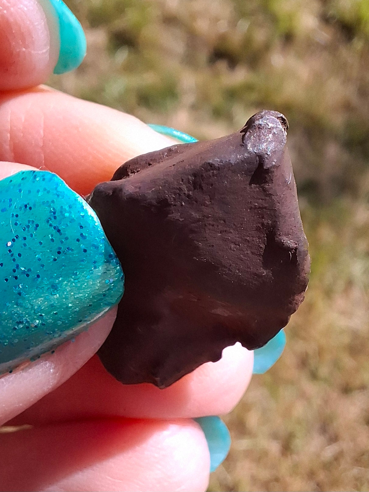 Gebel Kamil Iron Meteorite, 13.55g (Ref: K41)