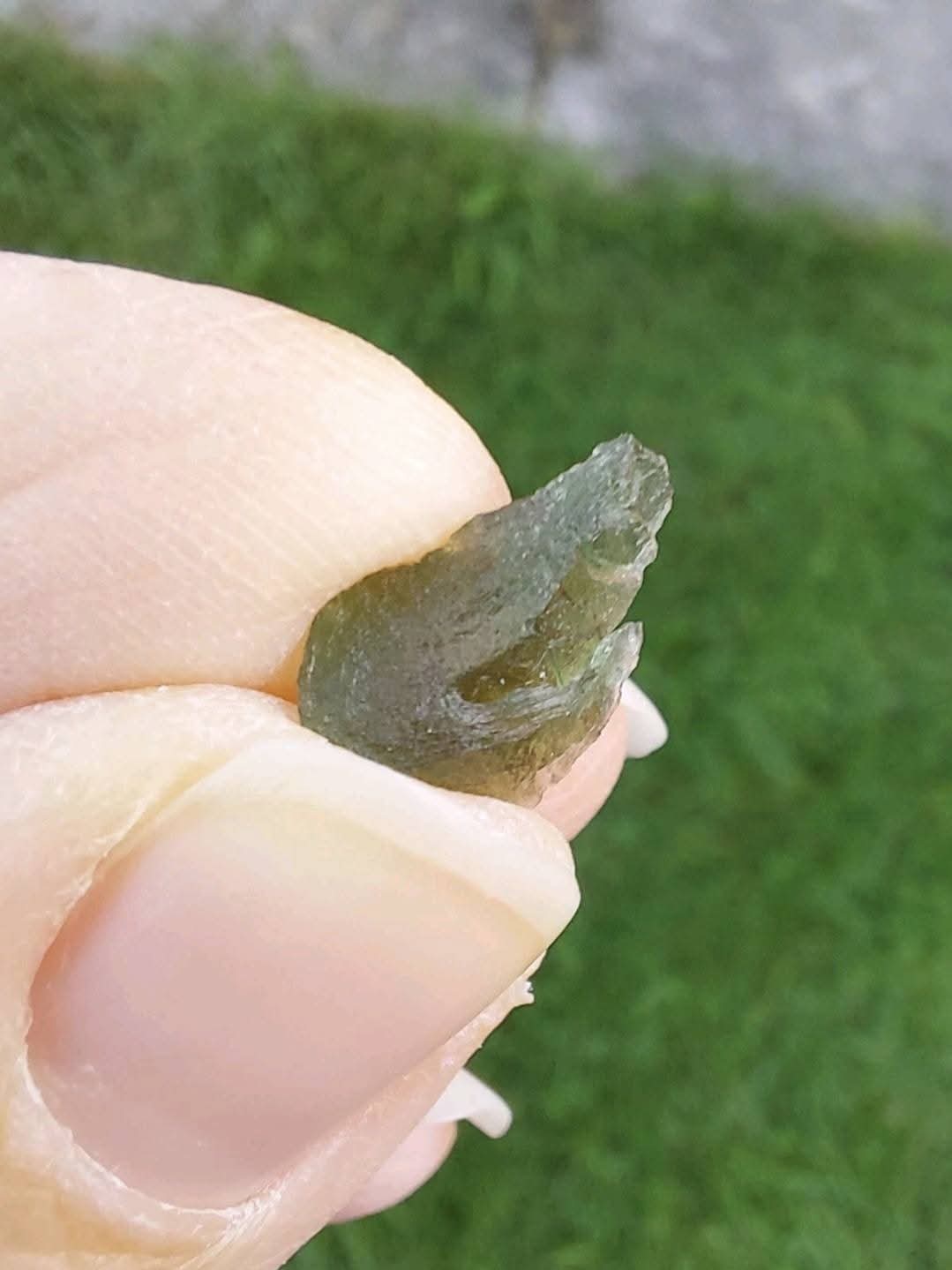 Moldavite Piece, 0.59g, Tektite (Ref: 892)