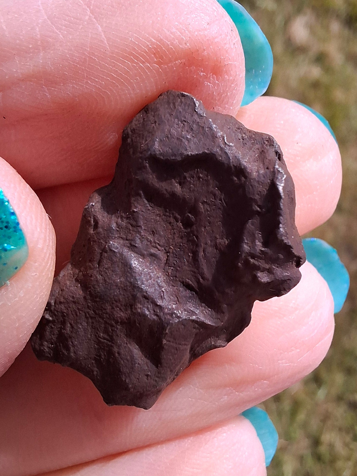 Gebel Kamil Iron Meteorite, 12.80g (Ref: K33)