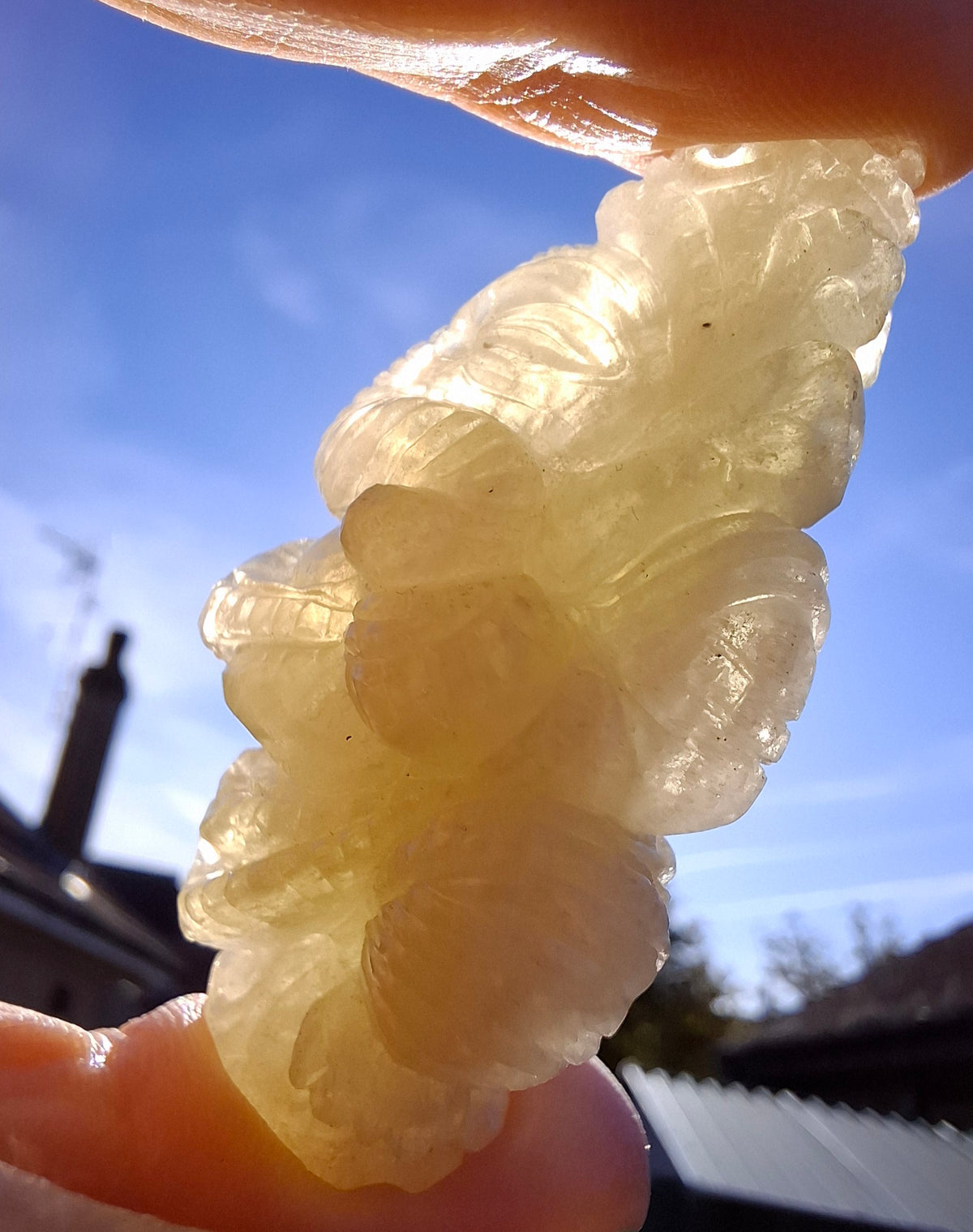 Libyan Desert Glass GANESHA craving, 31.21g, Tektite (Ref: Ganesha2)