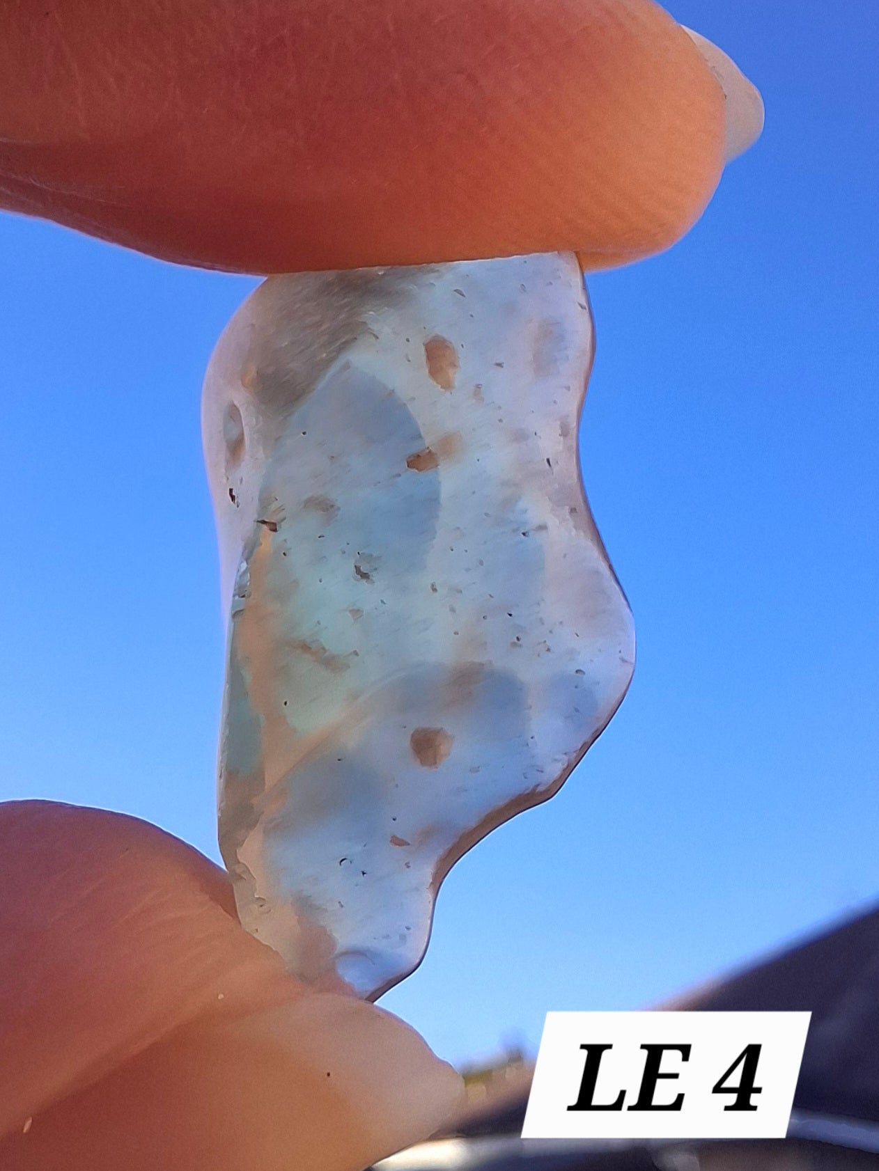 Libyan Desert Glass Piece, 3.04g, Tektite (Ref: LE4)