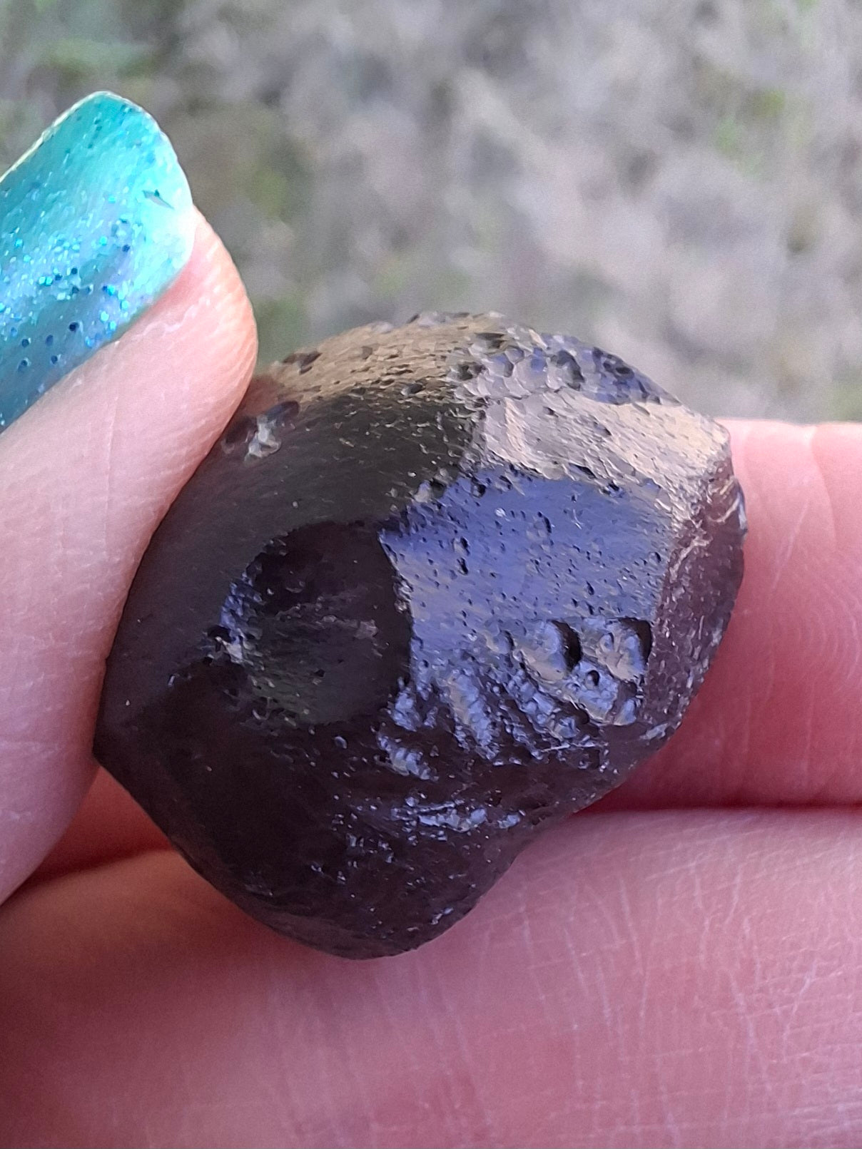 Guang Dong (Chinese), 12.96g, Tektite