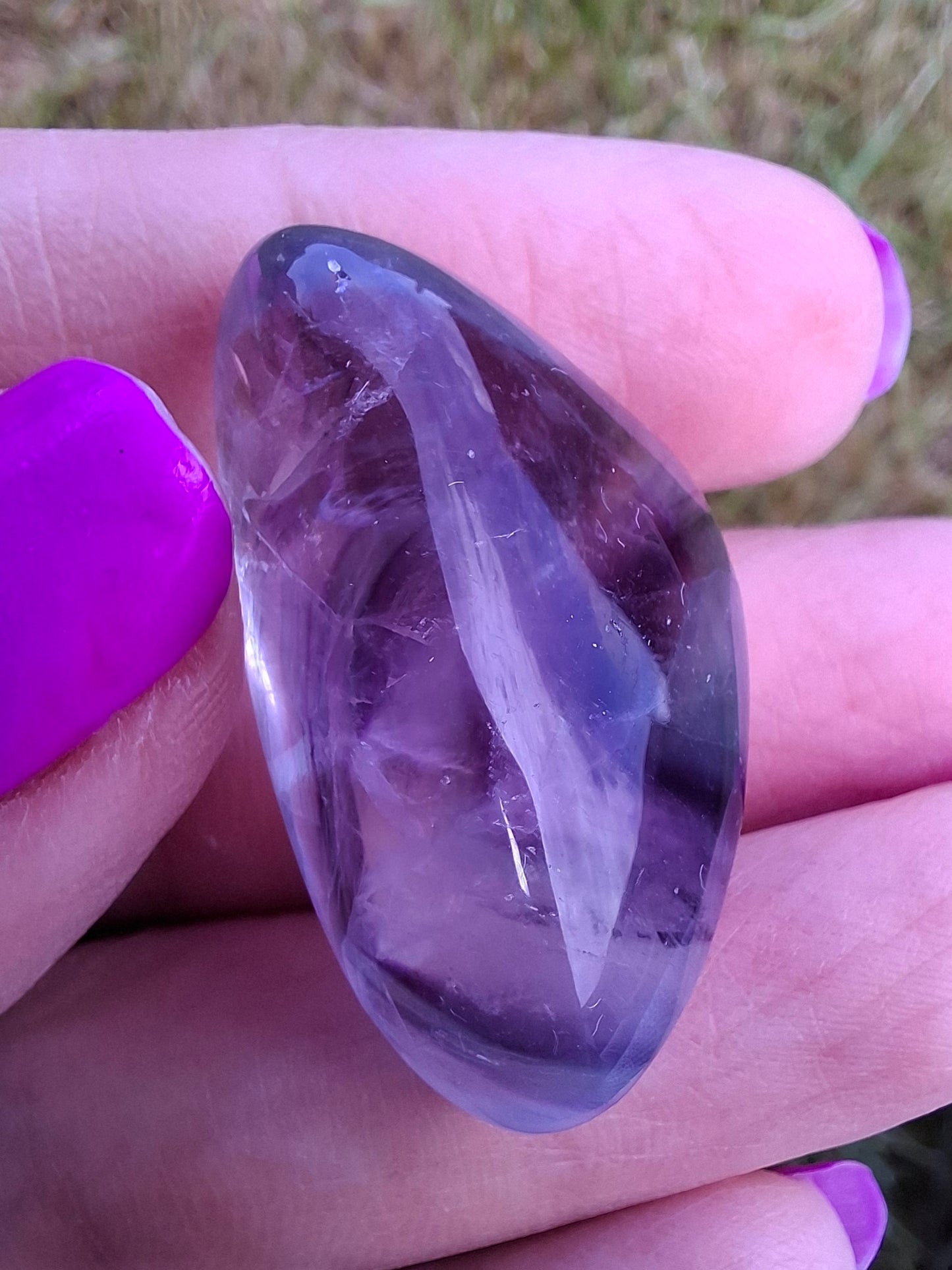 Fluorite, Tumble Stone, Crystal (Ref :T46)