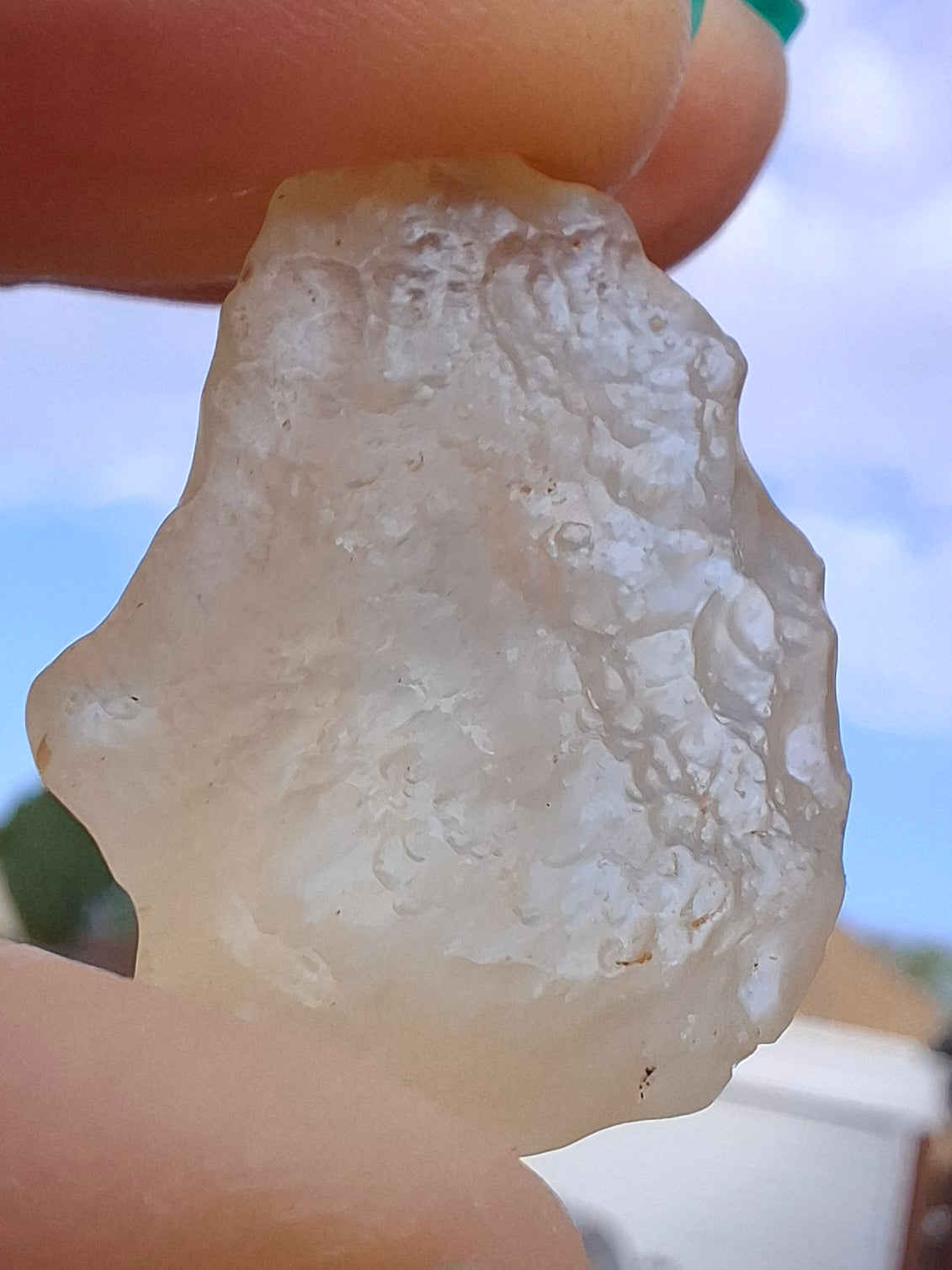 Libyan Desert Glass Piece, 5.70g, Tektite