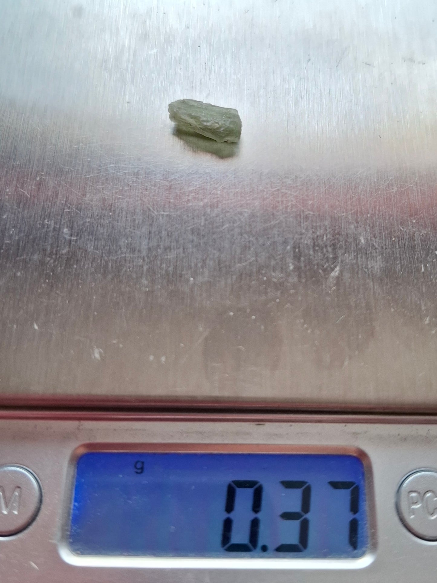 Moldavite Piece, SNOWFLAKE, FROSTED, BRUSNA, Tektite (Ref: 1494)