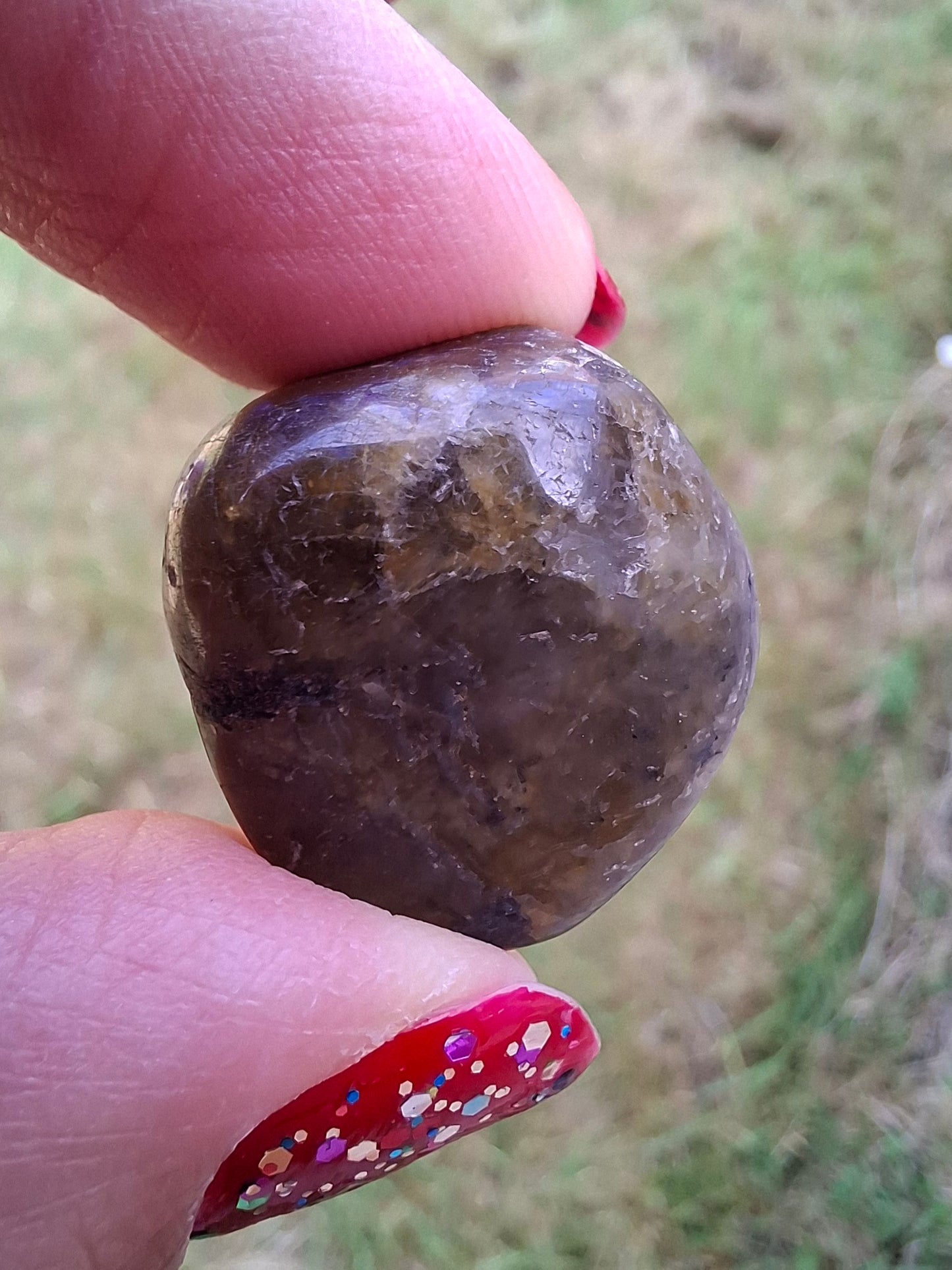 Labradorite, Tumble Stone, Crystal (Ref: T207)