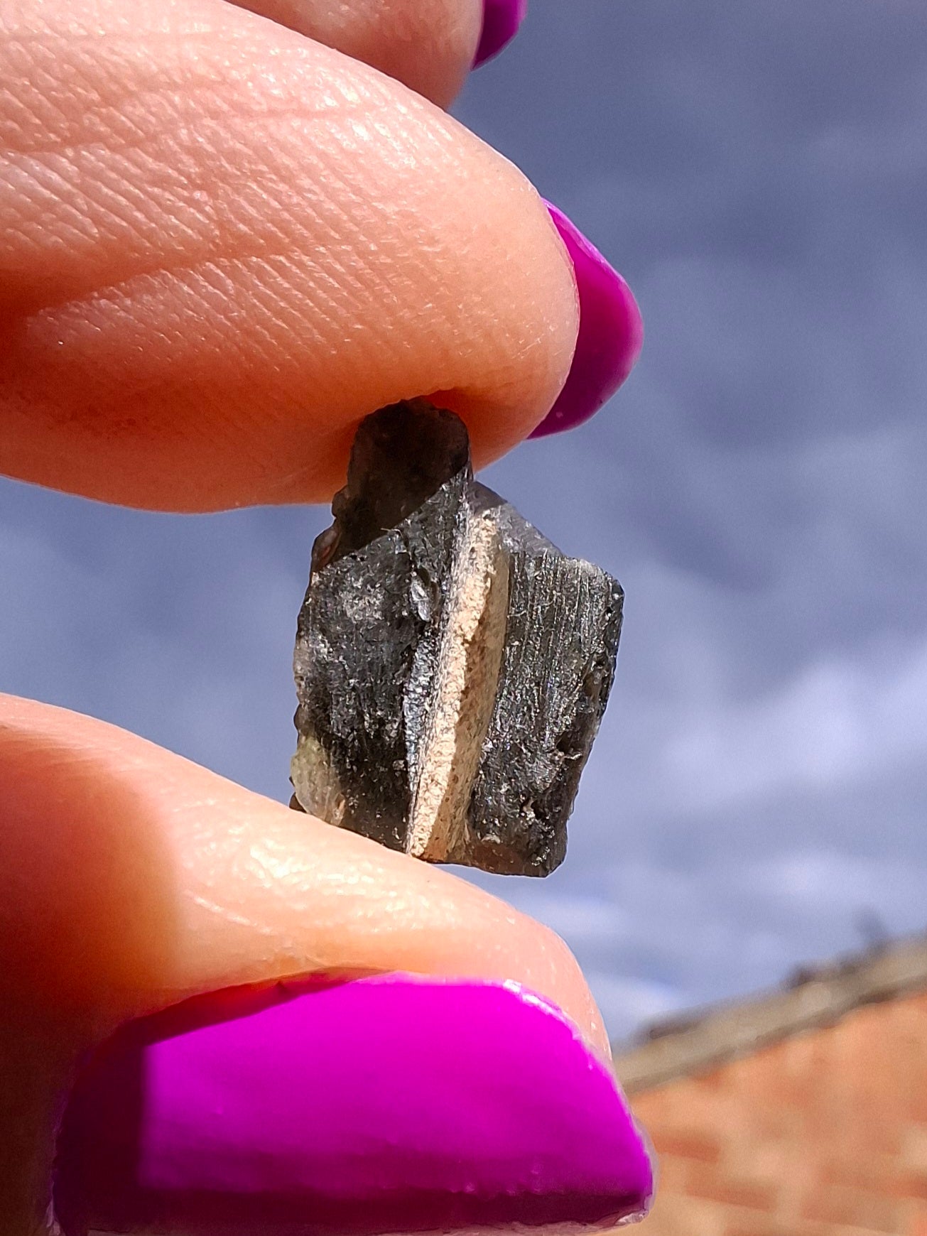 Moldavite Piece, 1.20g, Tektite (Ref: 1440)