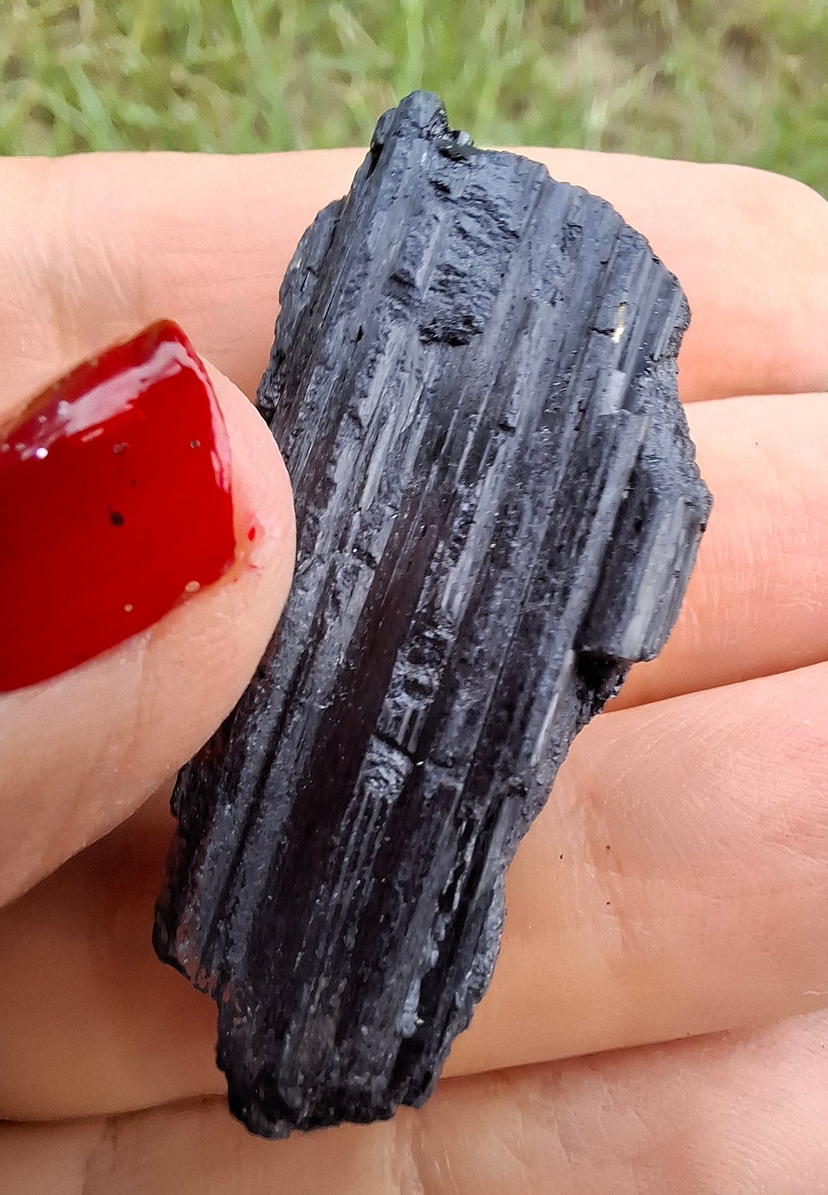 Black Tourmaline RAW, 13.00g, Crystal (Ref: RBT9)