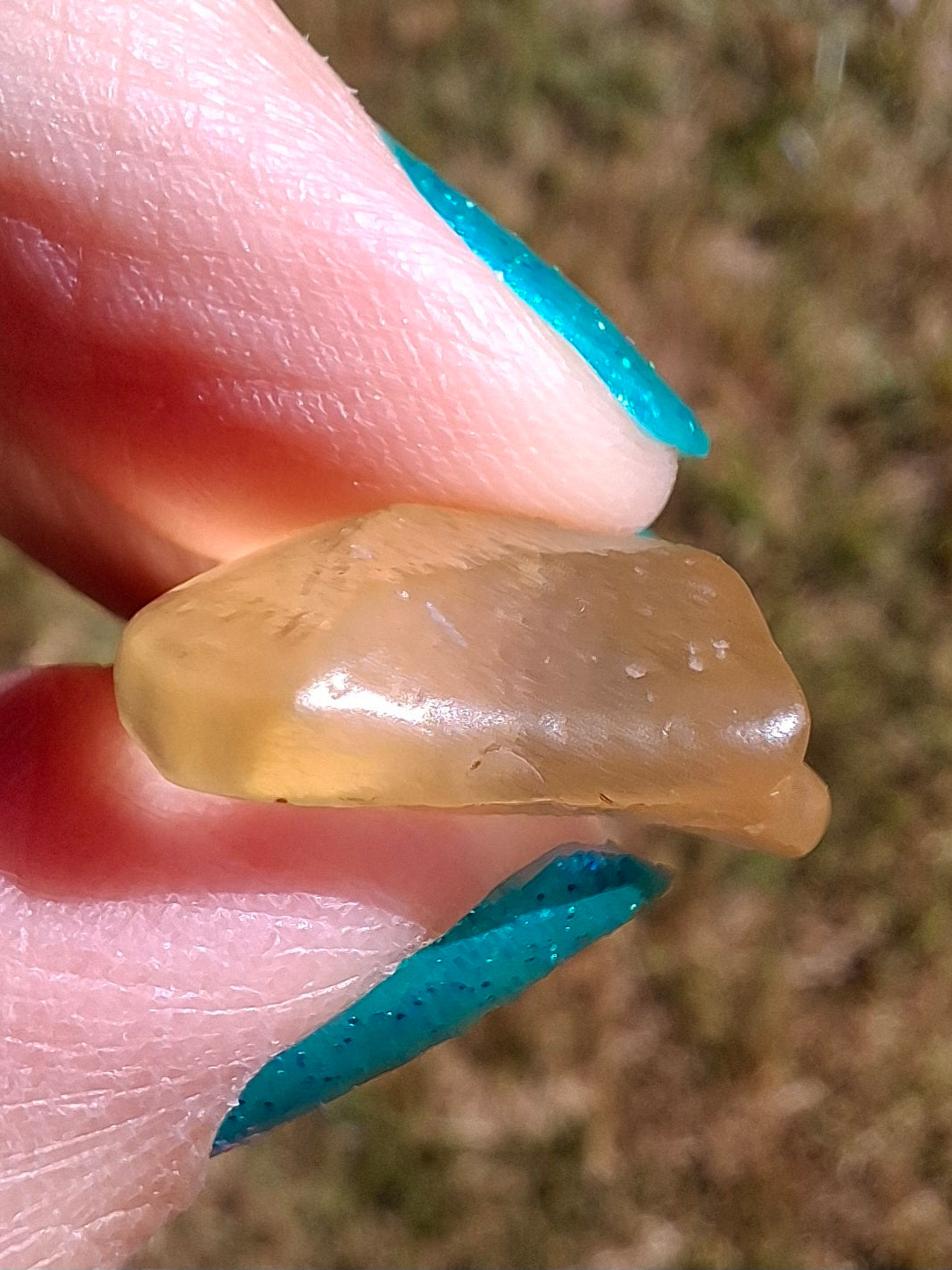 Libyan Desert Glass Piece, 3.77g, Tektite