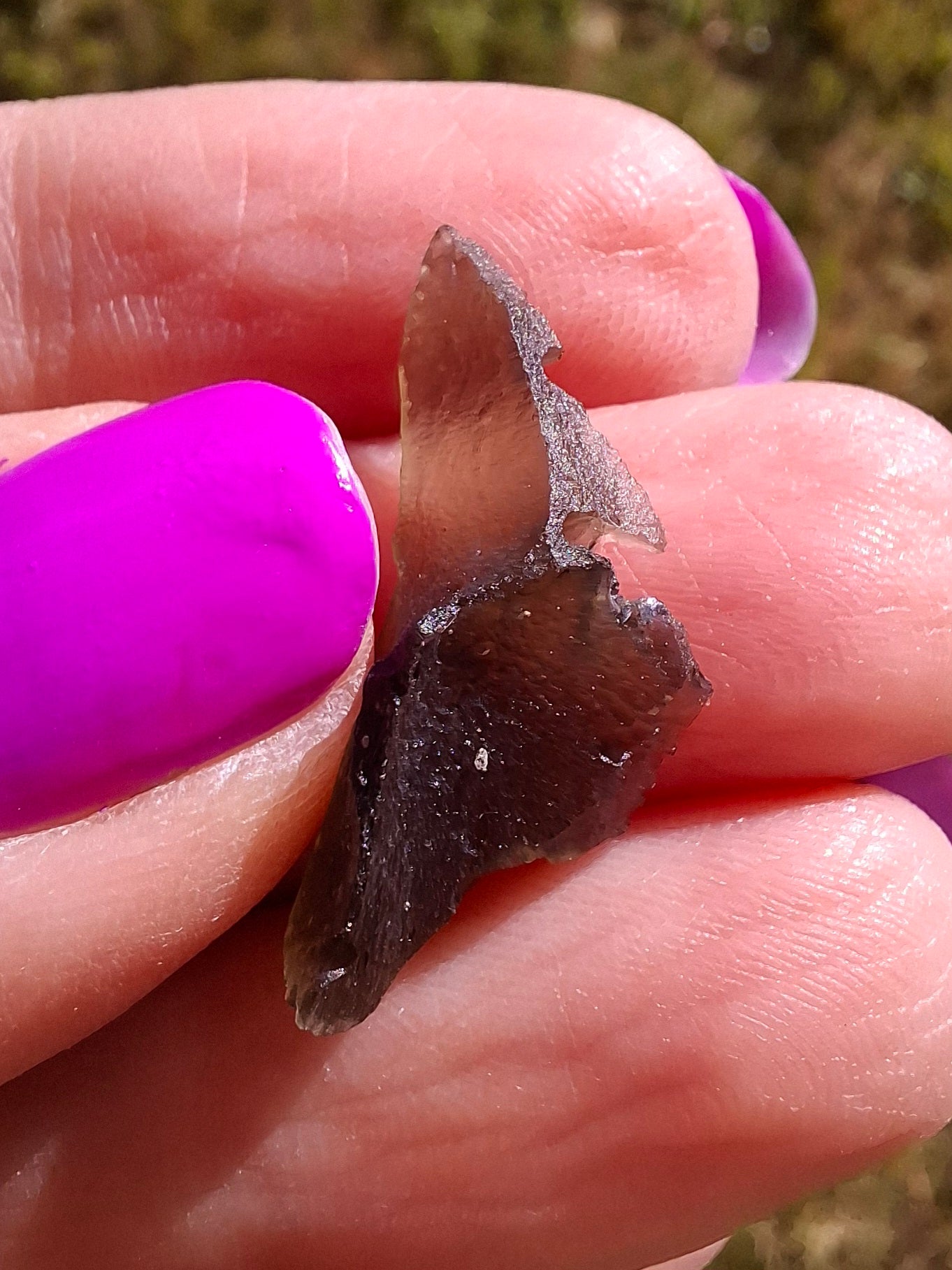 Moldavite Piece, 1.08g, Tektite (Ref: 1429)