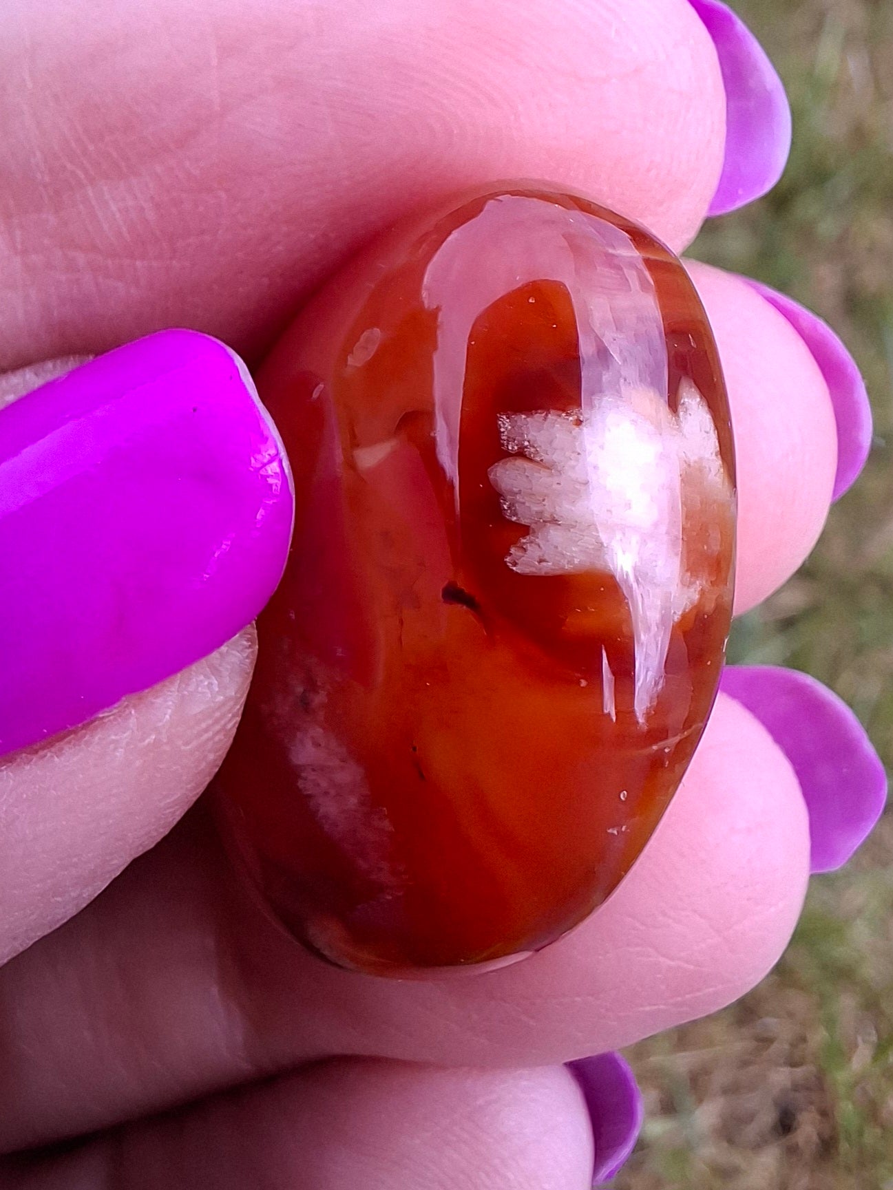 Carnelian, Tumble Stone, Crystal (Ref: T63)
